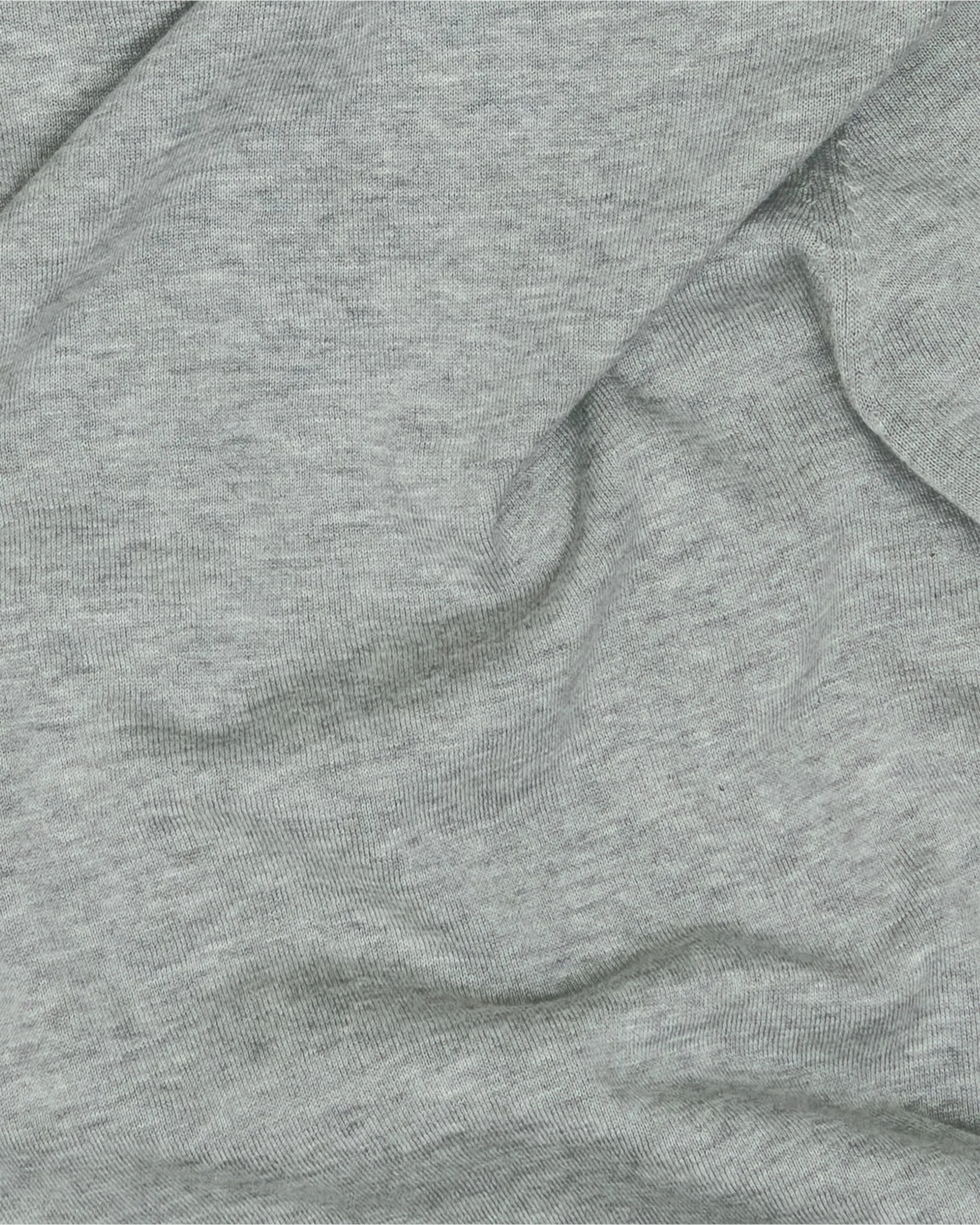 Light Grey Mix Fairbourne Short Sleeve Crew Neck sold by John Simons product image thumbnail 5