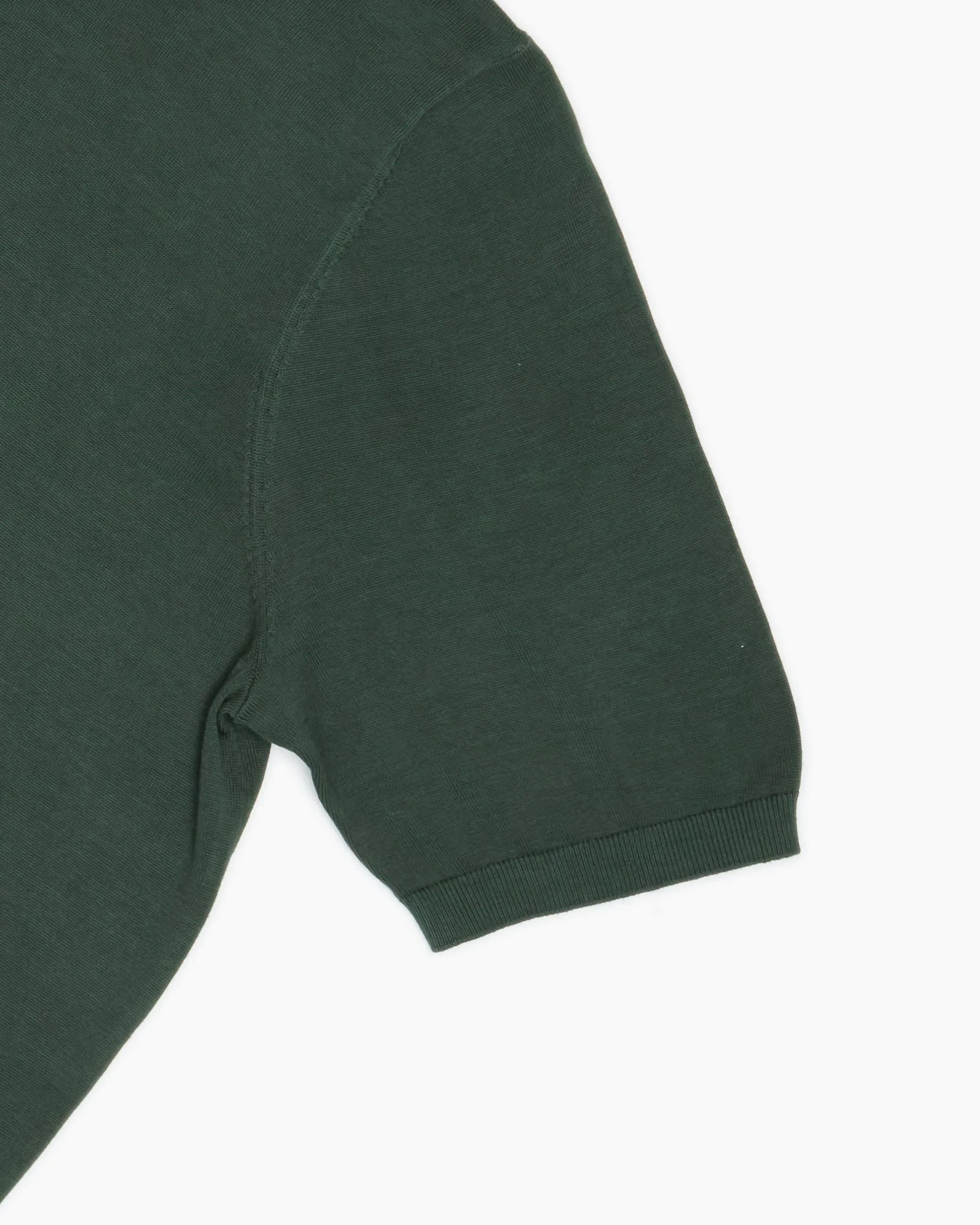 Alan Paine Green Paignton Short Sleeve Polo Shirt sold by John Simons product image thumbnail 3