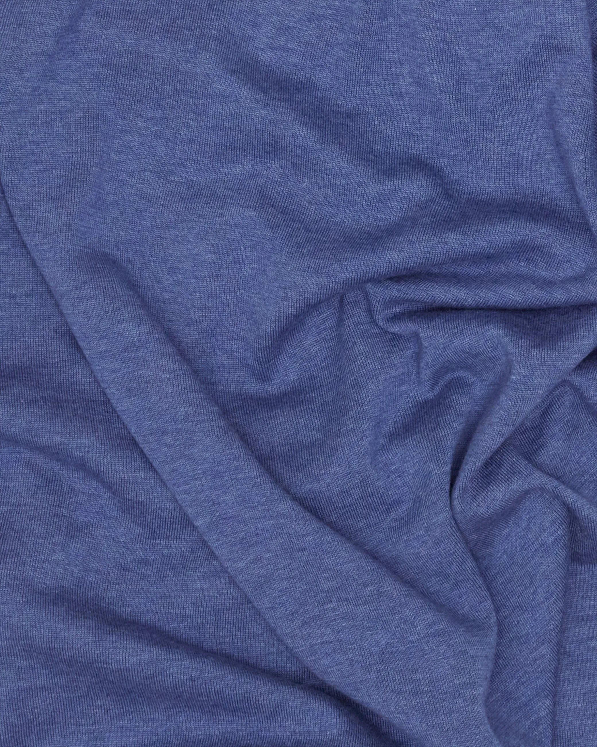 Indigo Mix Paignton Short Sleeve Polo Shirt sold by John Simons product image thumbnail 5