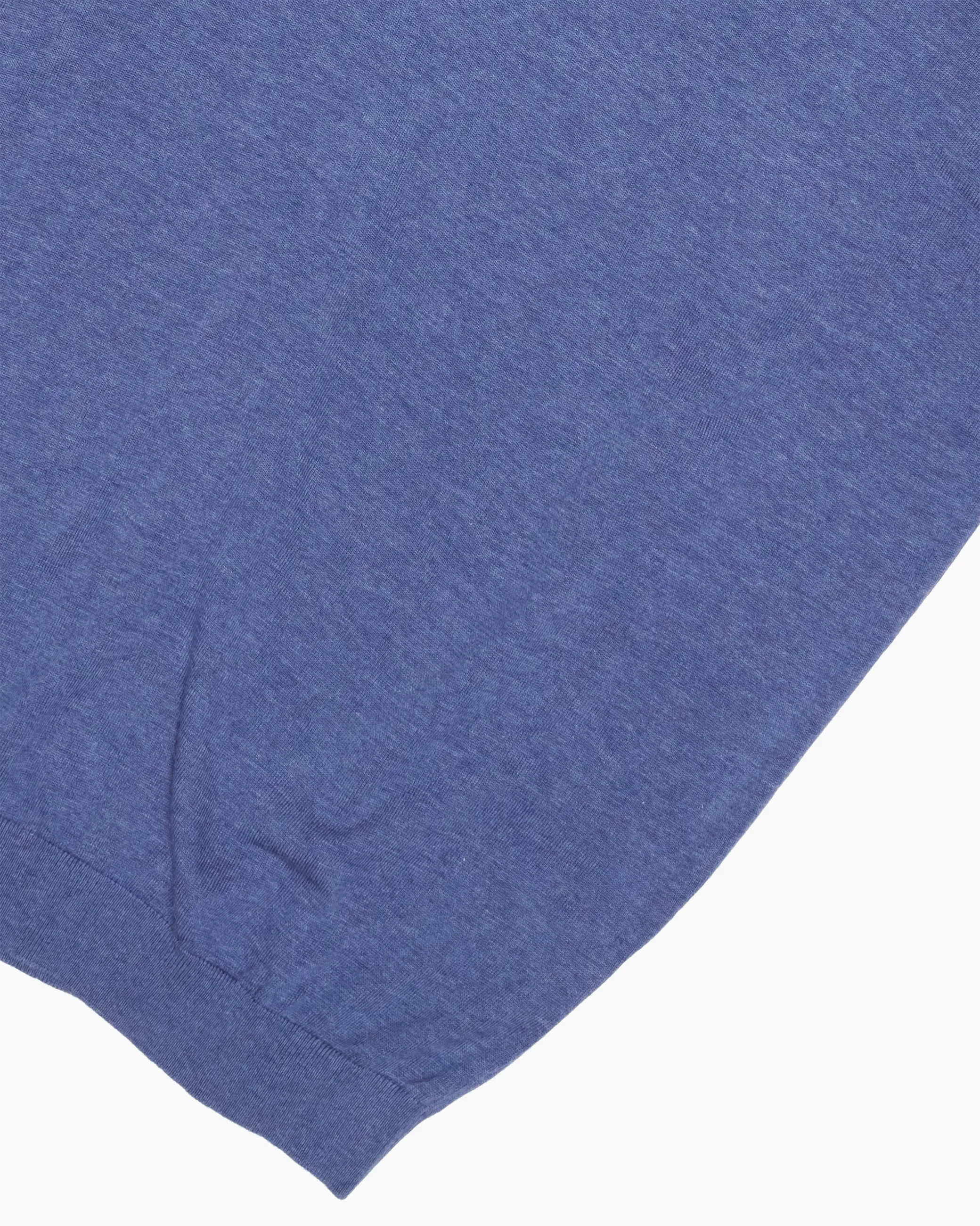 Indigo Mix Paignton Short Sleeve Polo Shirt sold by John Simons product image thumbnail 3