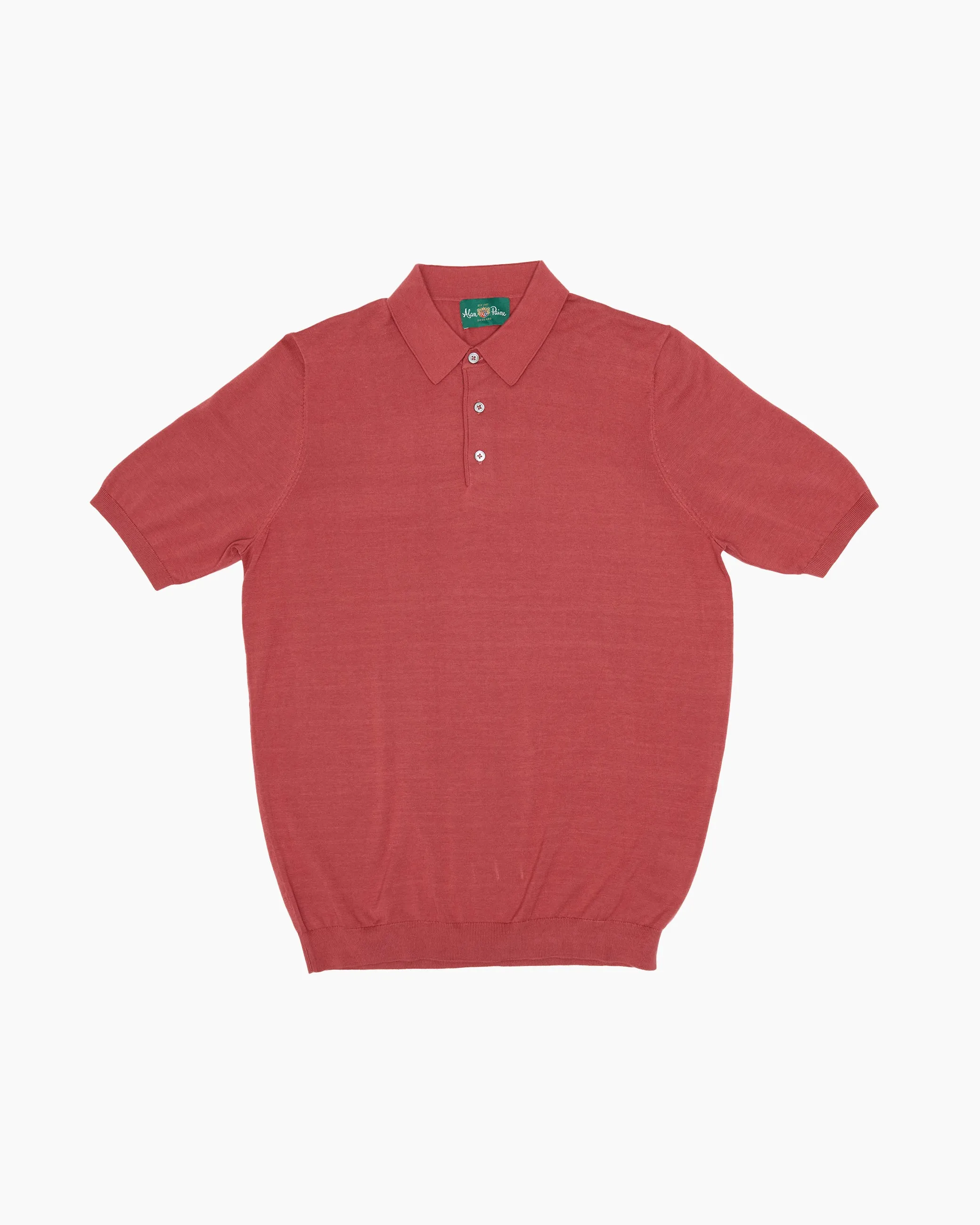 Cherry Paignton Short Sleeve Polo Shirt sold by John Simons