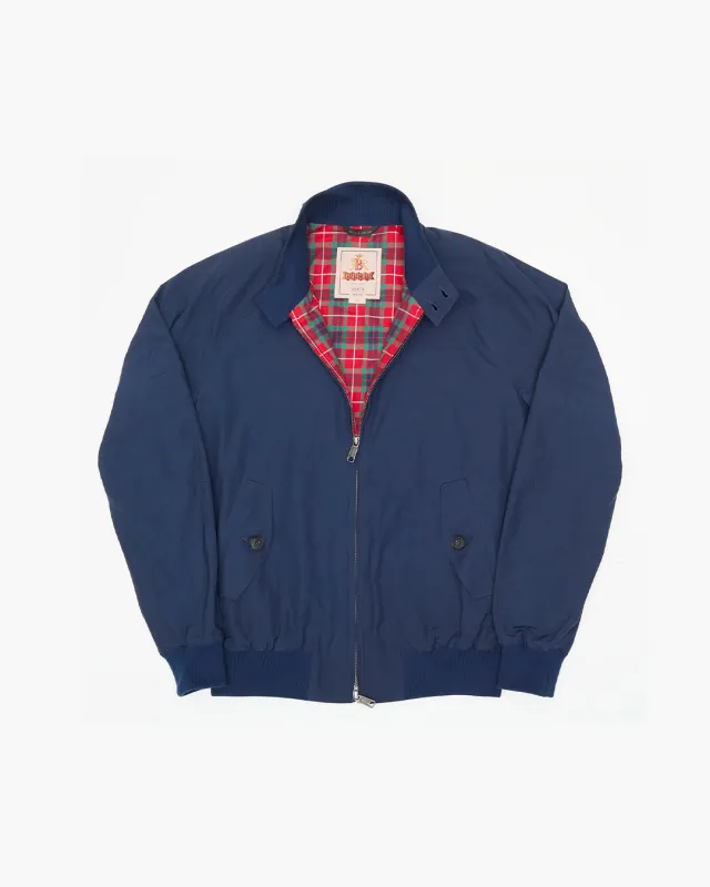 Navy G9 Harrington Jacket made by Baracuta