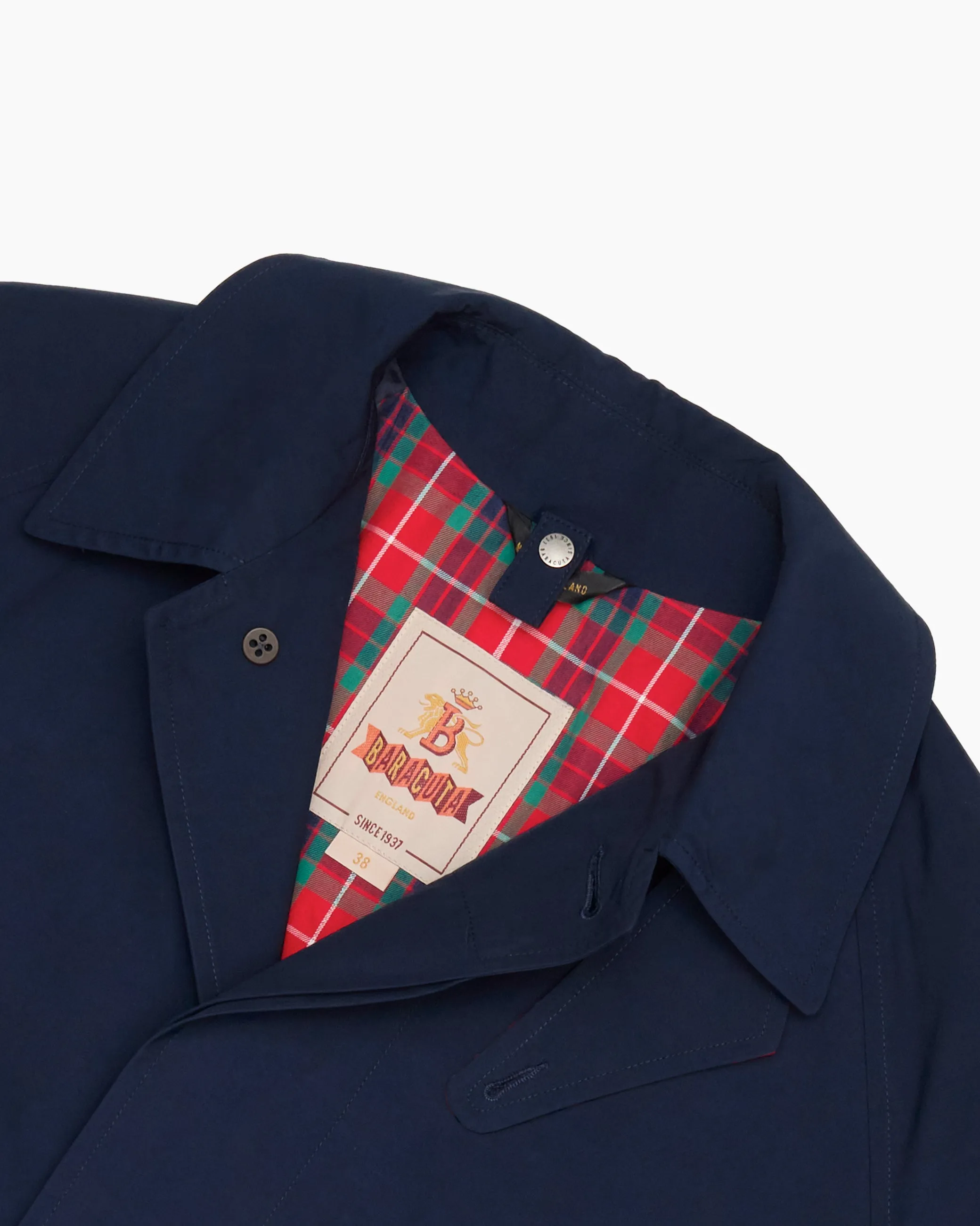 Navy G12 Raincoat sold by John Simons product image thumbnail 2