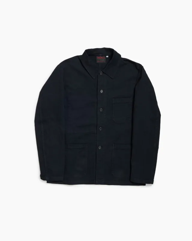 Navy Broken Twill Mens Weaved Jacket made by VETRA