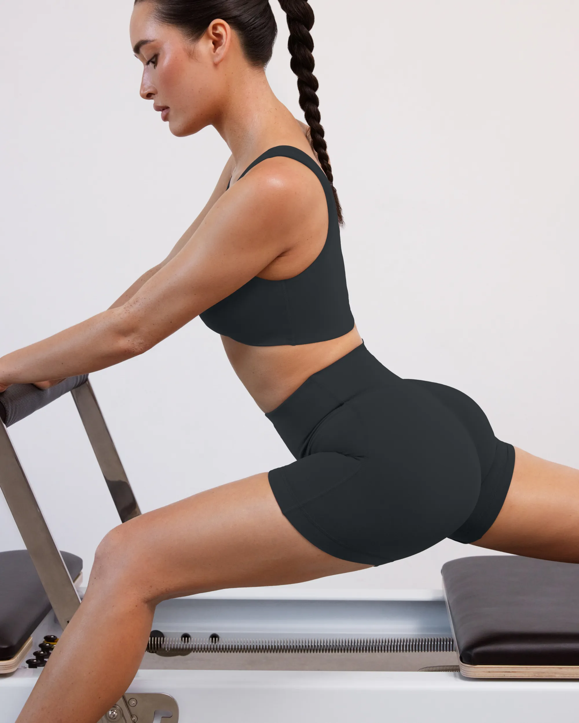 FlexFlow Butt Lifting High-Waisted 4" Biker Shorts sold by PAVOI product image thumbnail 3