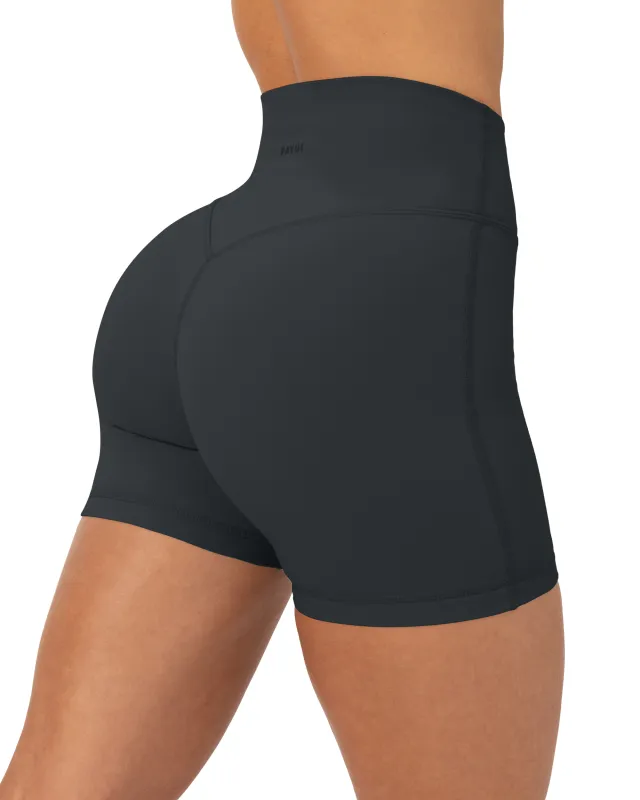FlexFlow Butt Lifting High-Waisted 4" Biker Shorts made by PAVOI