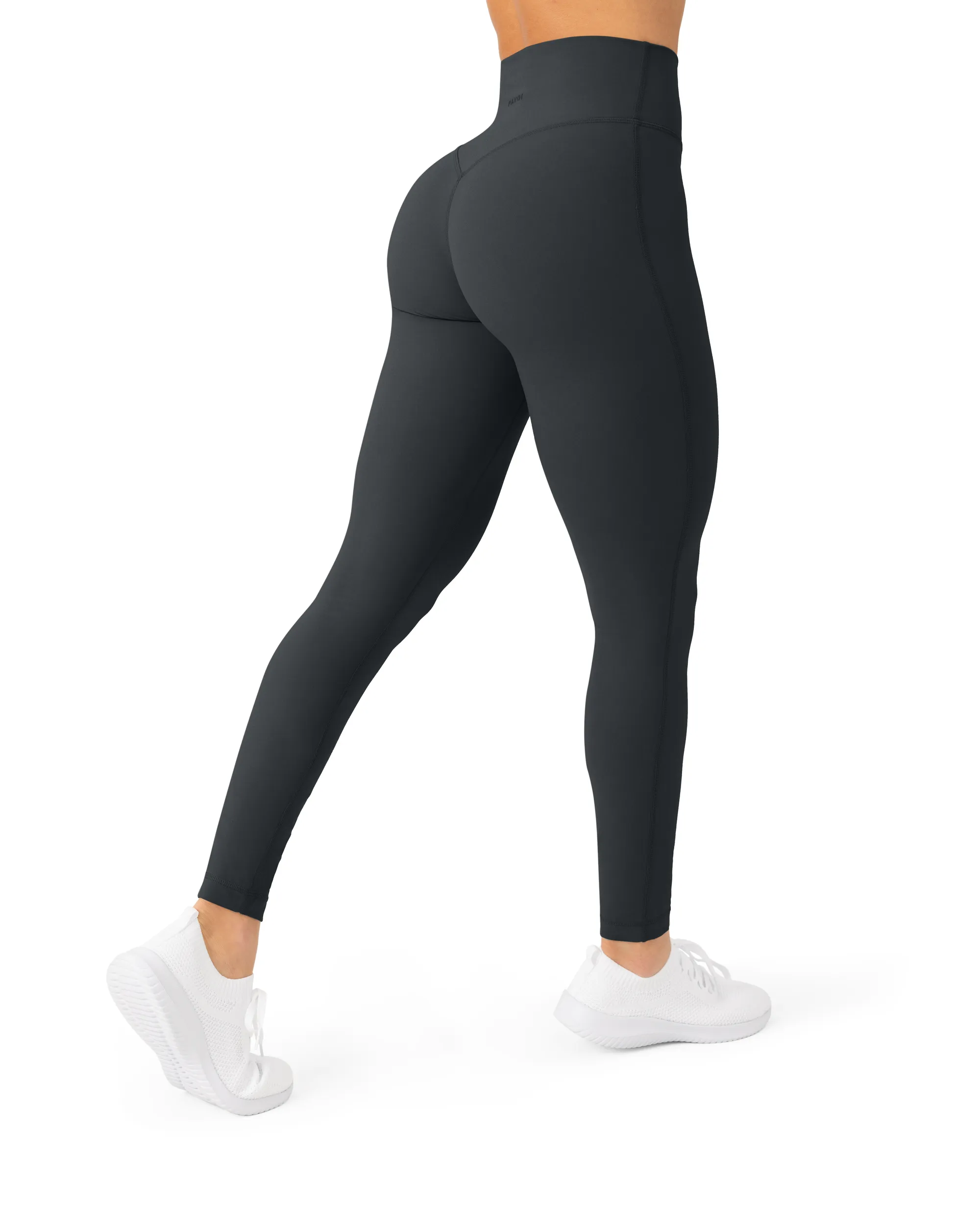 FlexFlow High-Waisted Butt Lifting Tall-Length Yoga Leggings sold by PAVOI