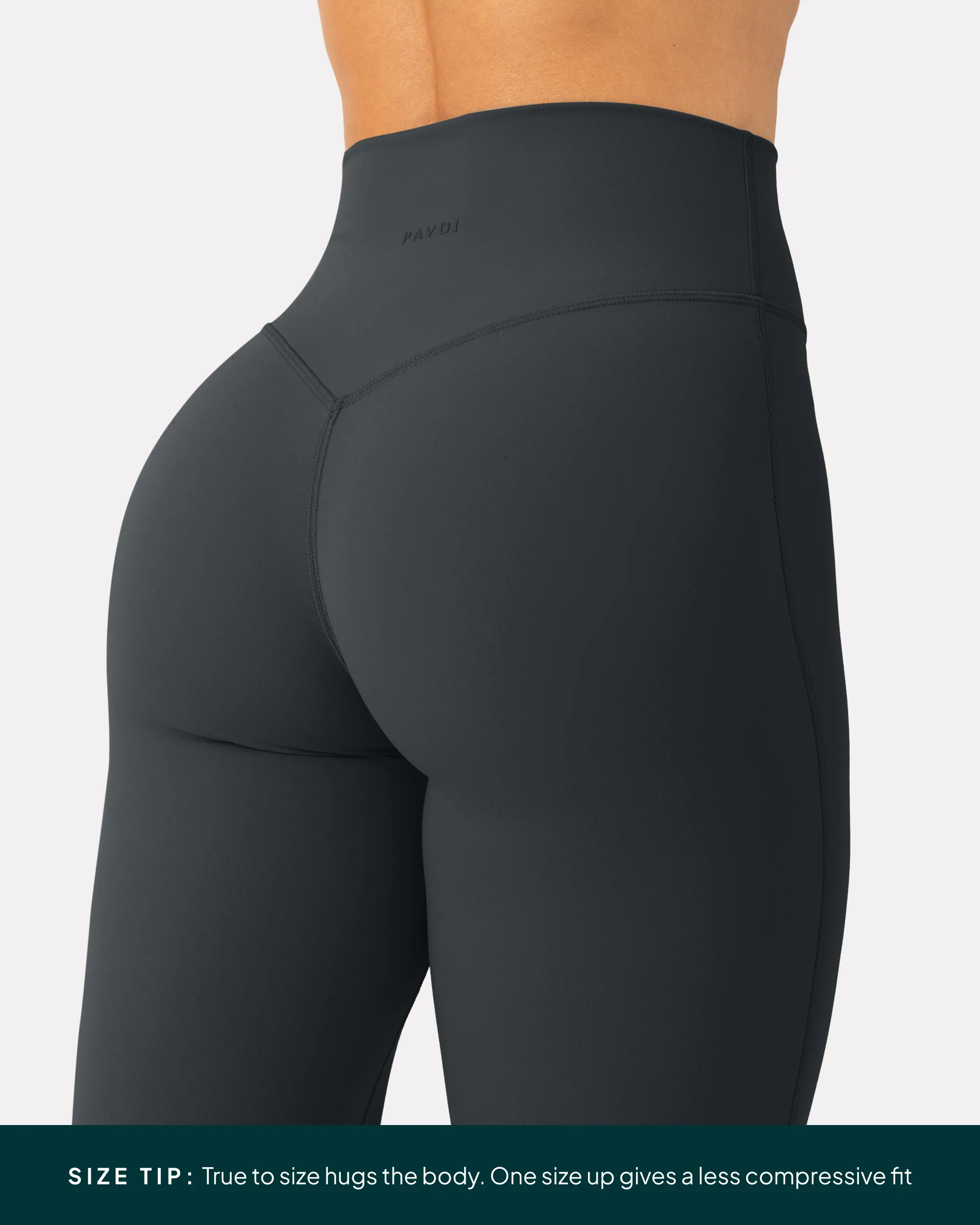 FlexFlow High-Waisted Butt Lifting Tall-Length Yoga Leggings sold by PAVOI product image thumbnail 3
