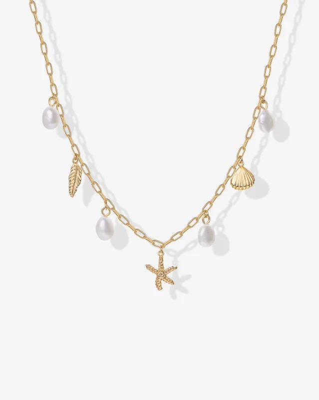 Always Summer Charm Necklace sold by PAVOI