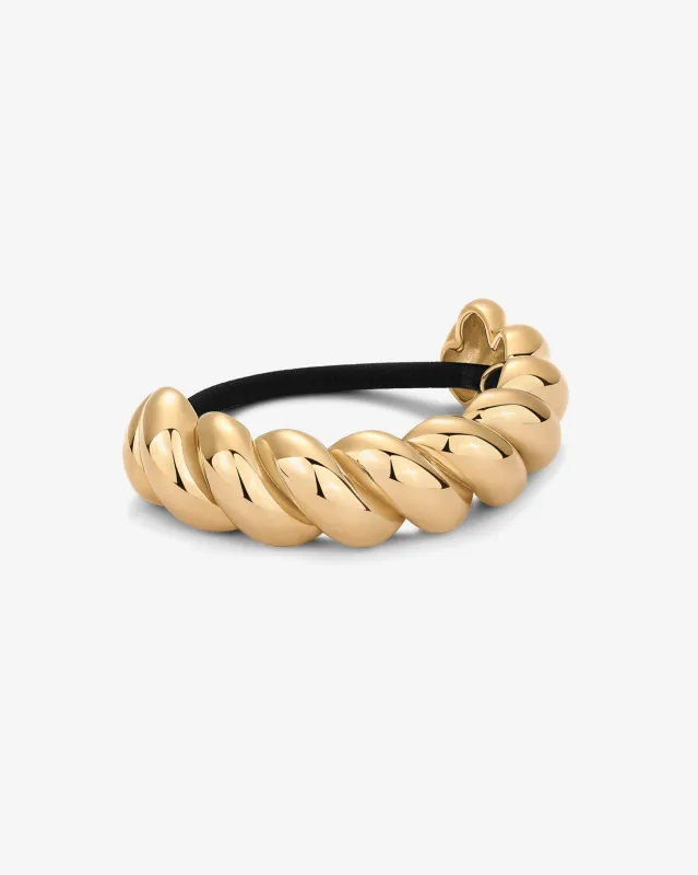 Chunky Croissant Hair Tie sold by PAVOI