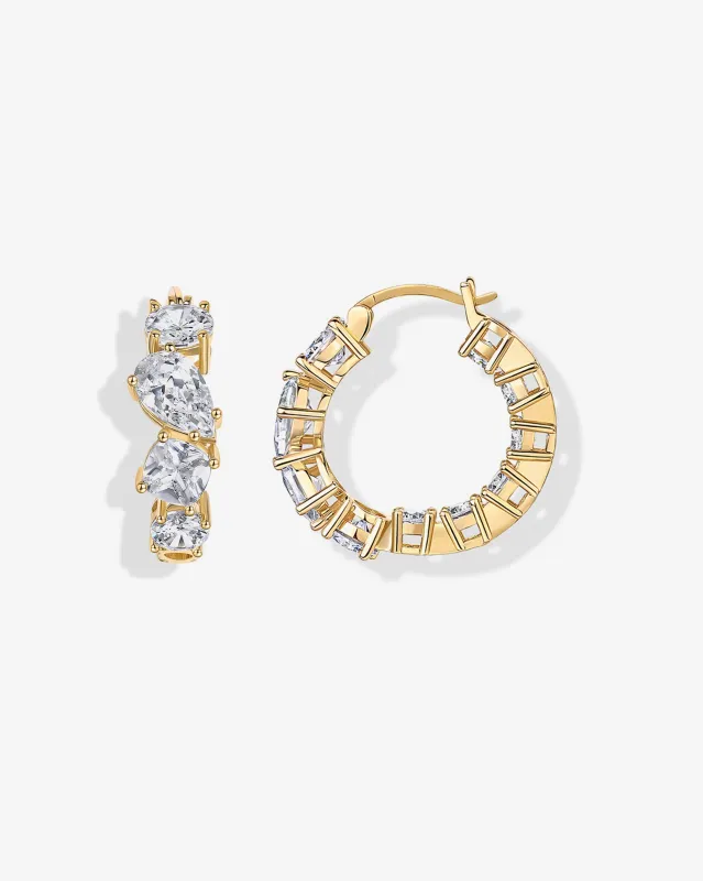 Inside-Out Mixed CZ Hoops sold by PAVOI