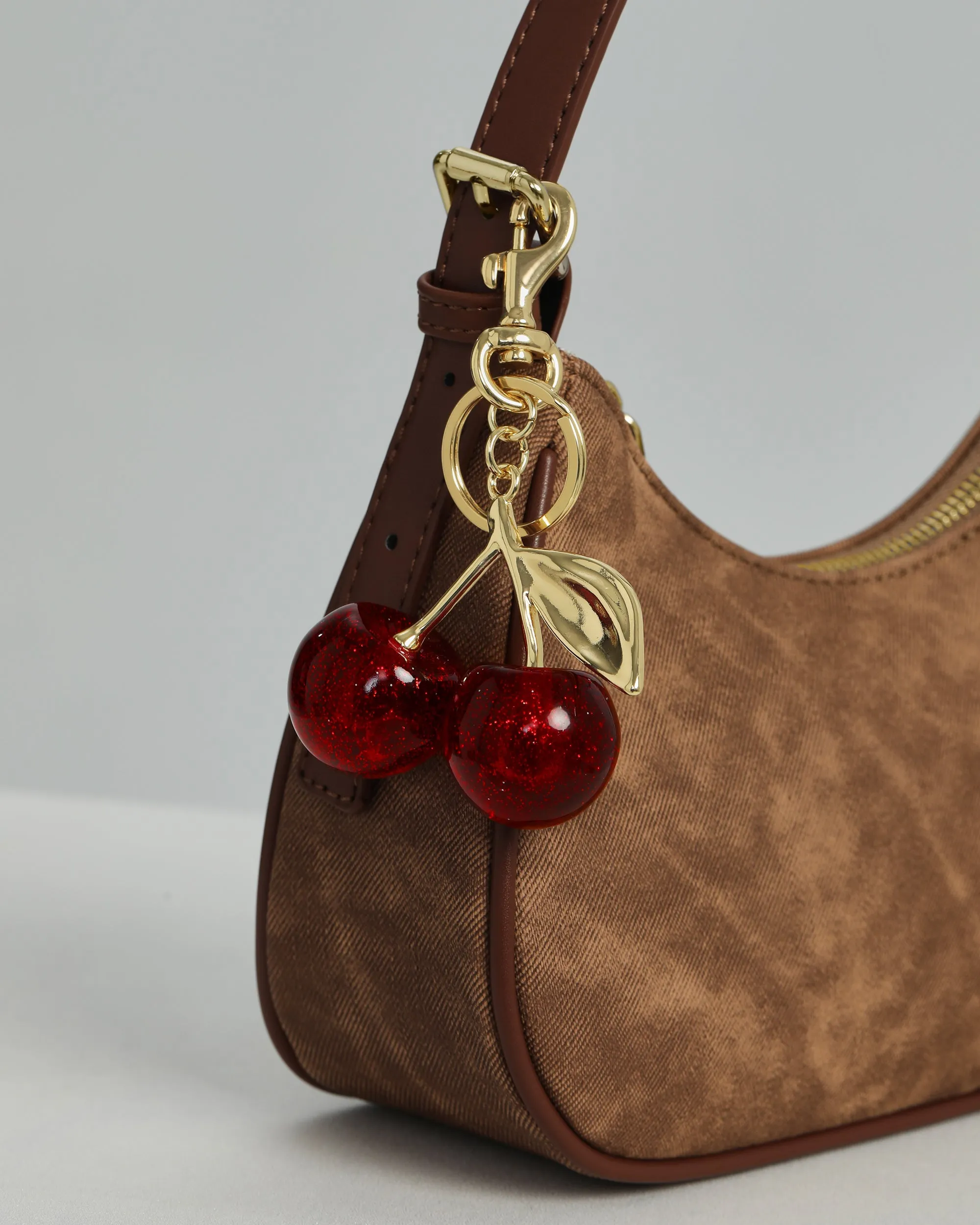 Cherry On Top Bag Charm sold by PAVOI product image thumbnail 5
