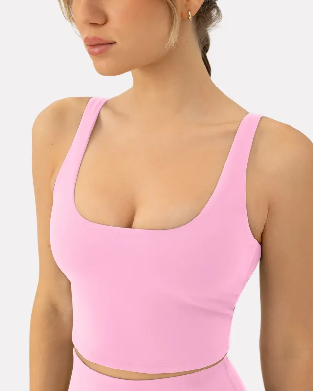 Athleisure Scoop Tank Top sold by PAVOI