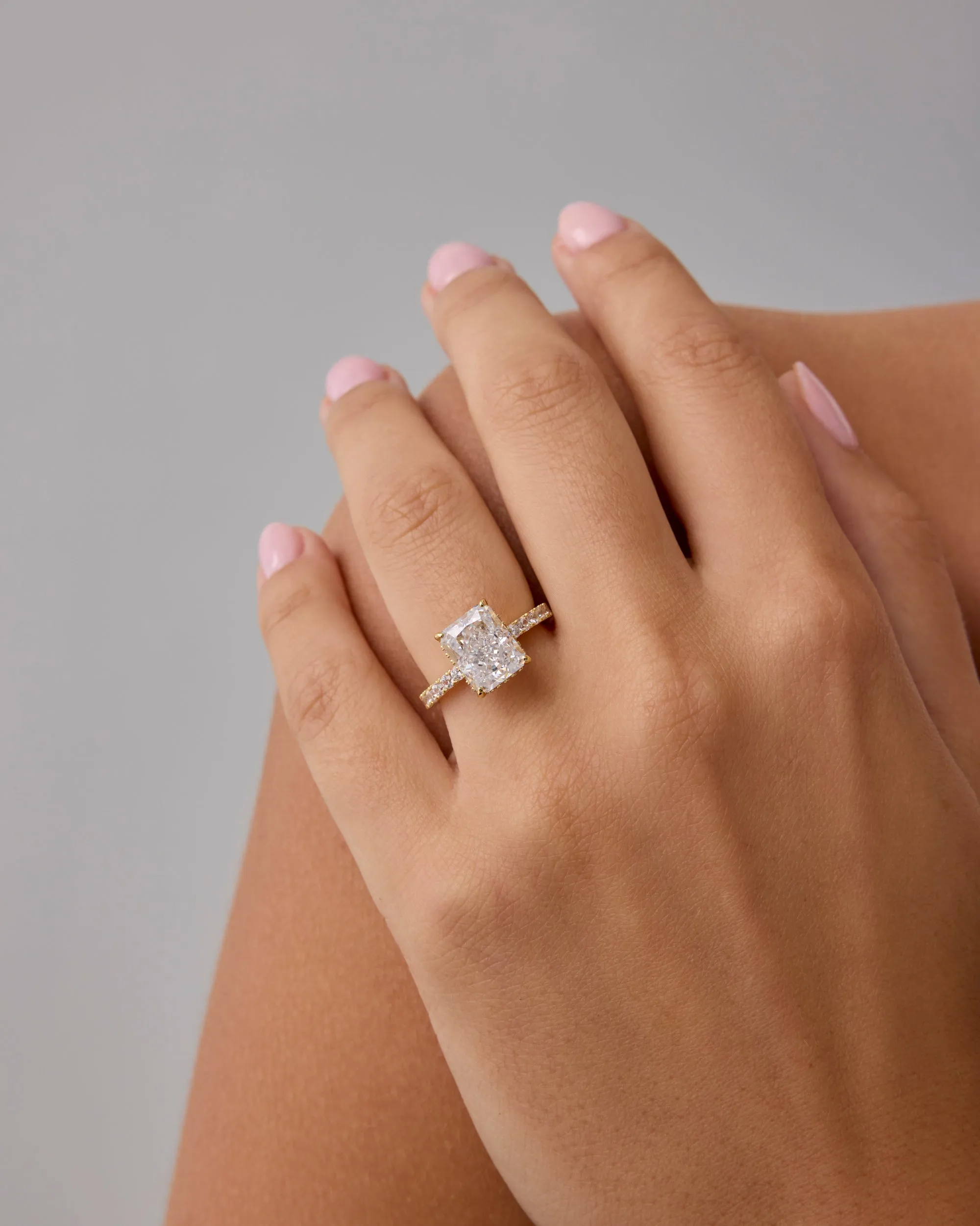 Say 'I Do' Radiant Cut Ring sold by PAVOI product image thumbnail 2