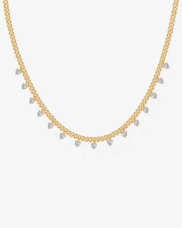 Flash and Float Chain Necklace sold by PAVOI