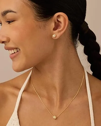 Freshwater Pearl Necklace and Stud Set sold by PAVOI product image thumbnail 2