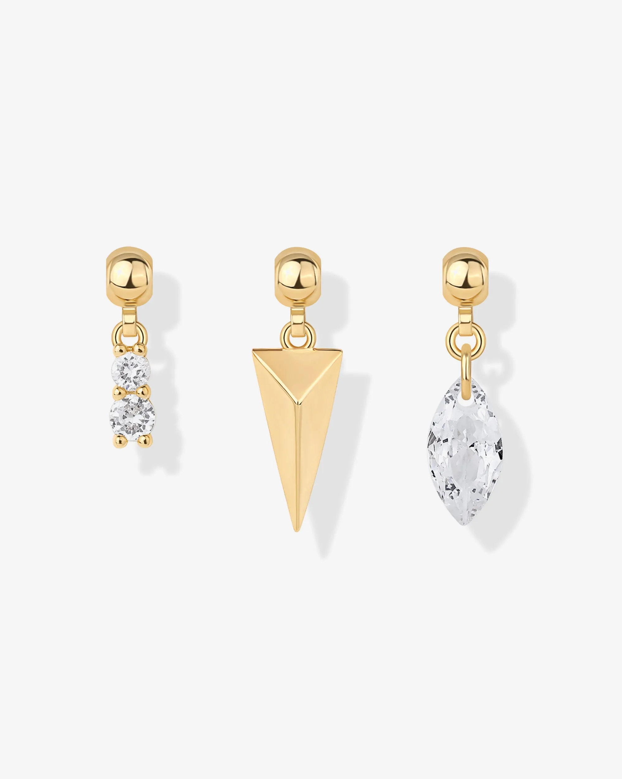 Whimsy Spike Charm Necklace sold by PAVOI product image thumbnail 3