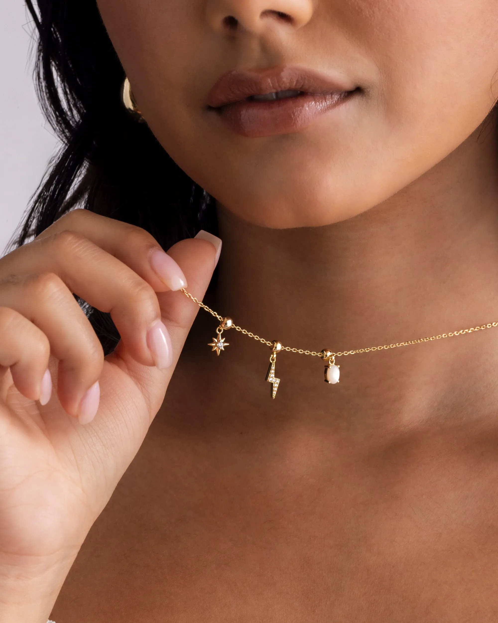 Whimsy Celestial Charm Necklace sold by PAVOI product image thumbnail 2