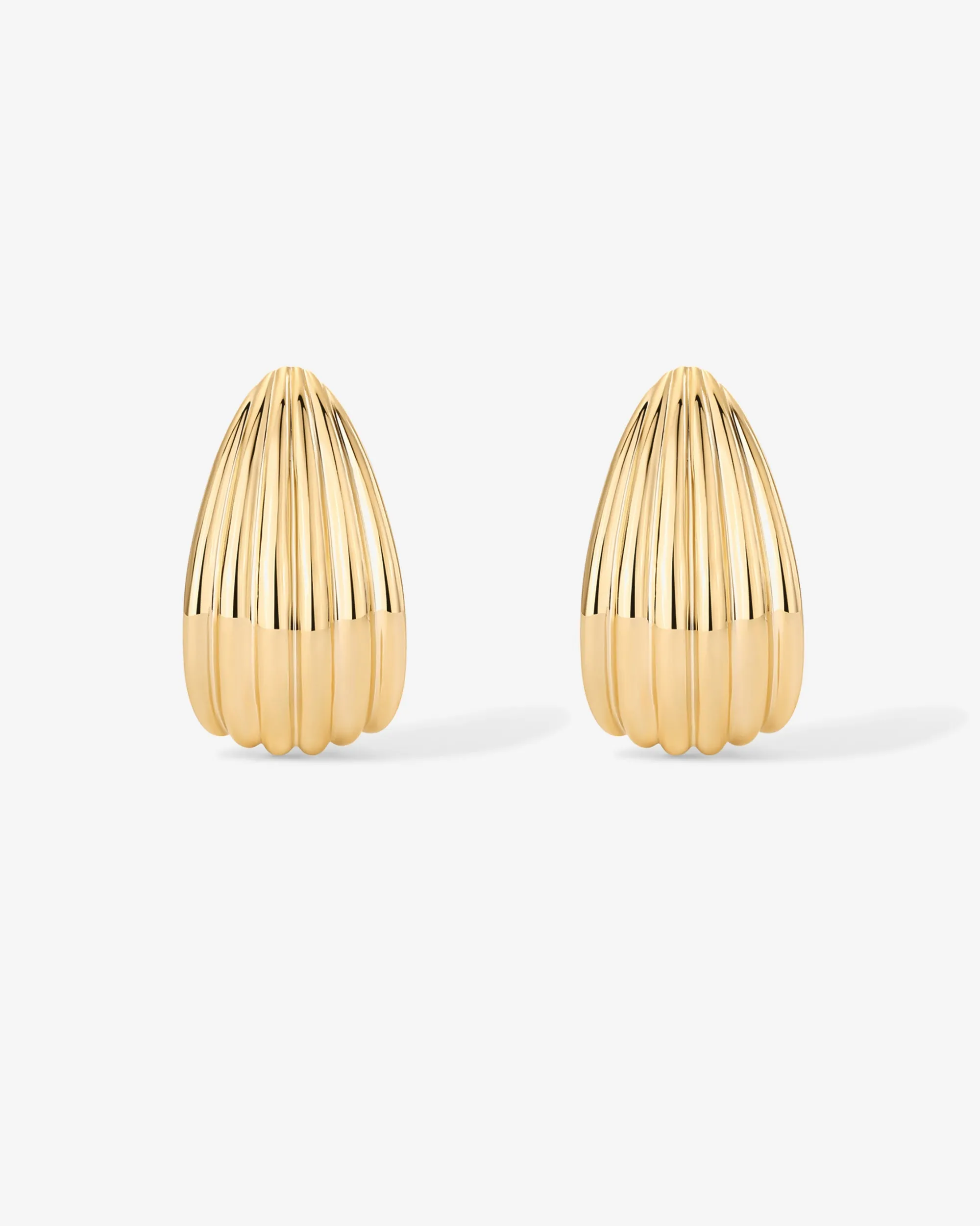 Seashell Stud Earrings sold by PAVOI product image thumbnail 3