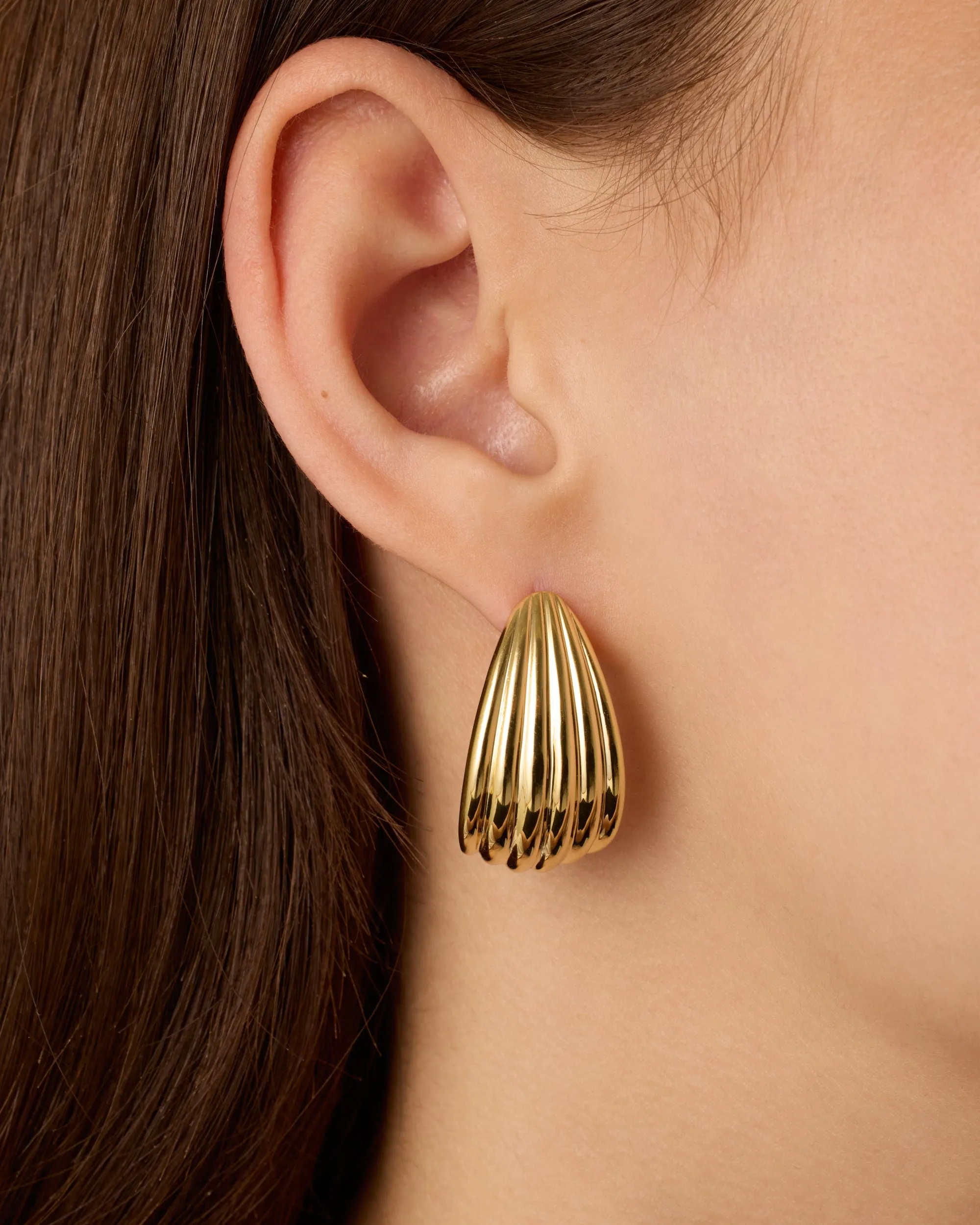 Seashell Stud Earrings sold by PAVOI product image thumbnail 2
