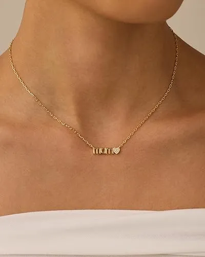 I Love Mom Necklace sold by PAVOI product image thumbnail 5