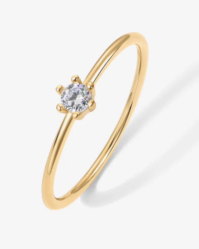 Sage Thin Ring sold by PAVOI