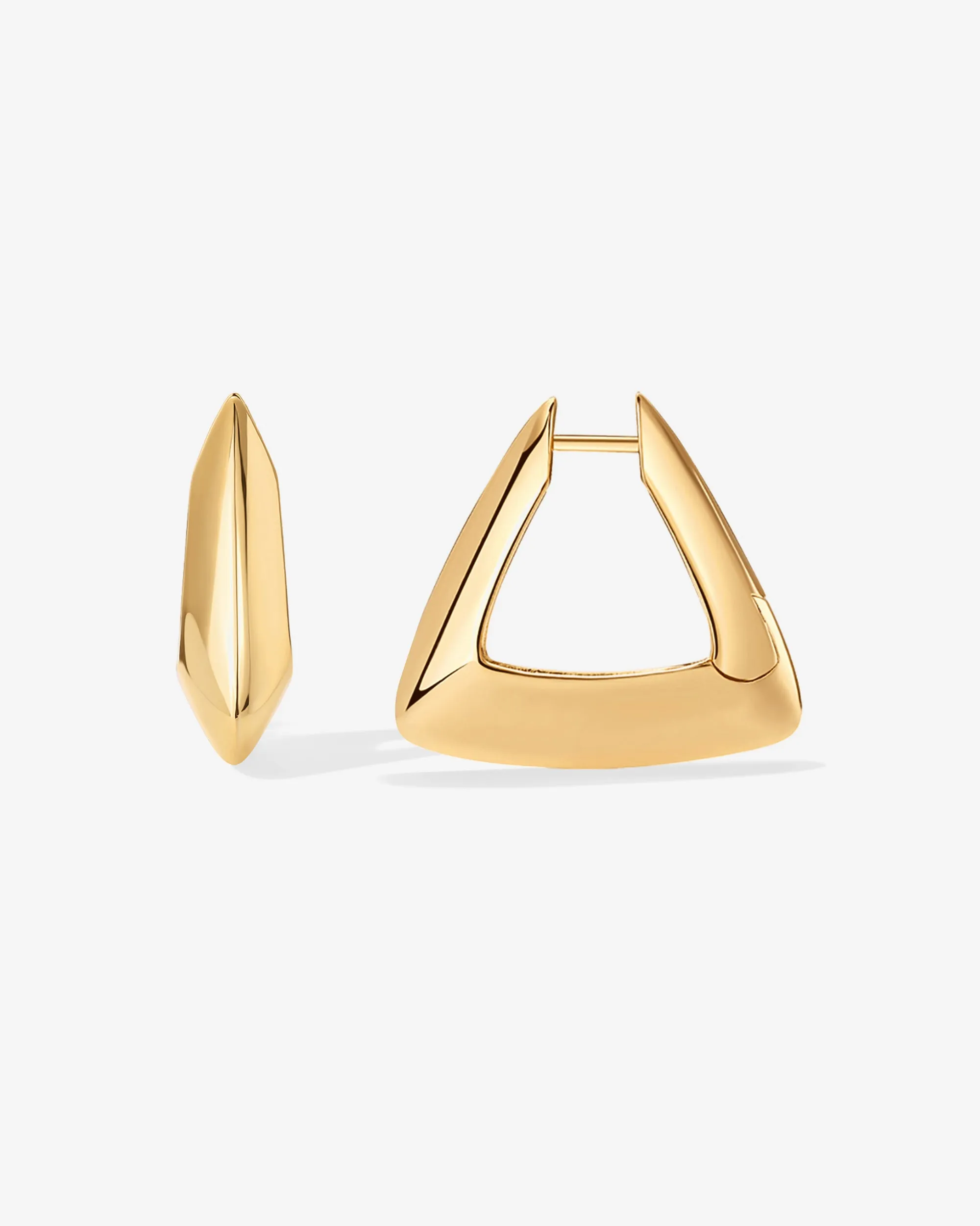 Triangle Geo Hoops sold by PAVOI