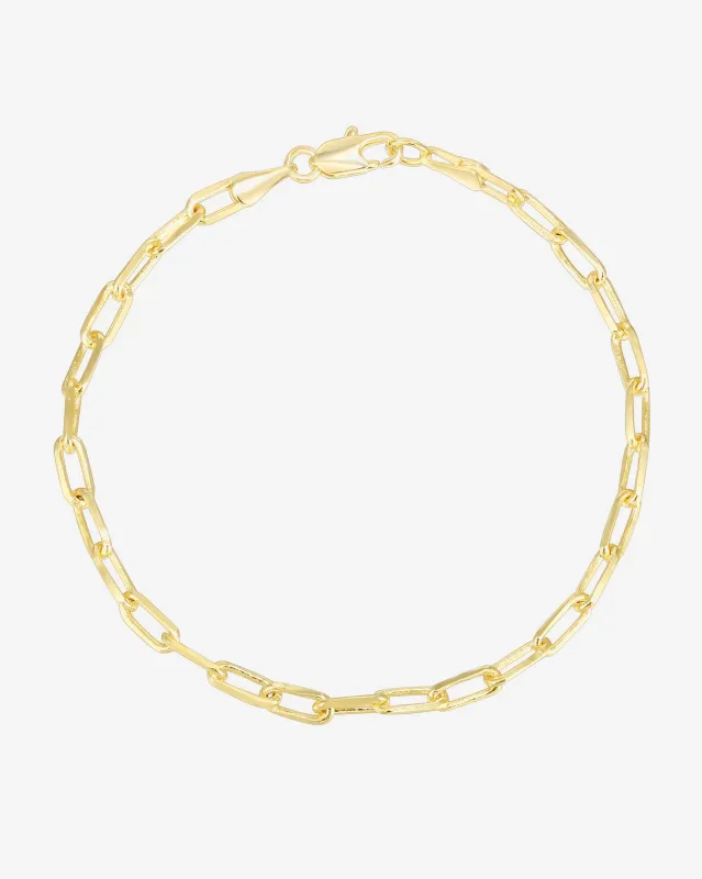 Paperclip Chain Bracelet sold by PAVOI