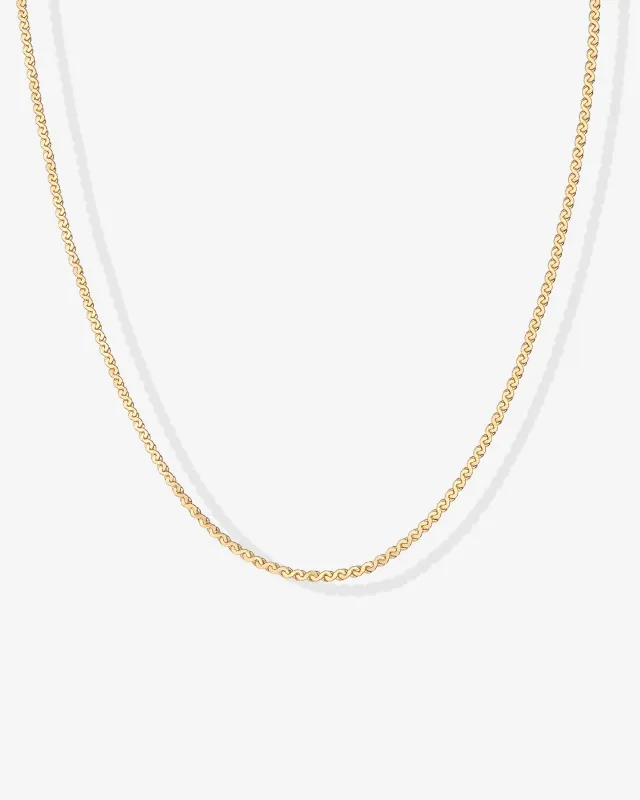 Serpentine Chain Necklace sold by PAVOI