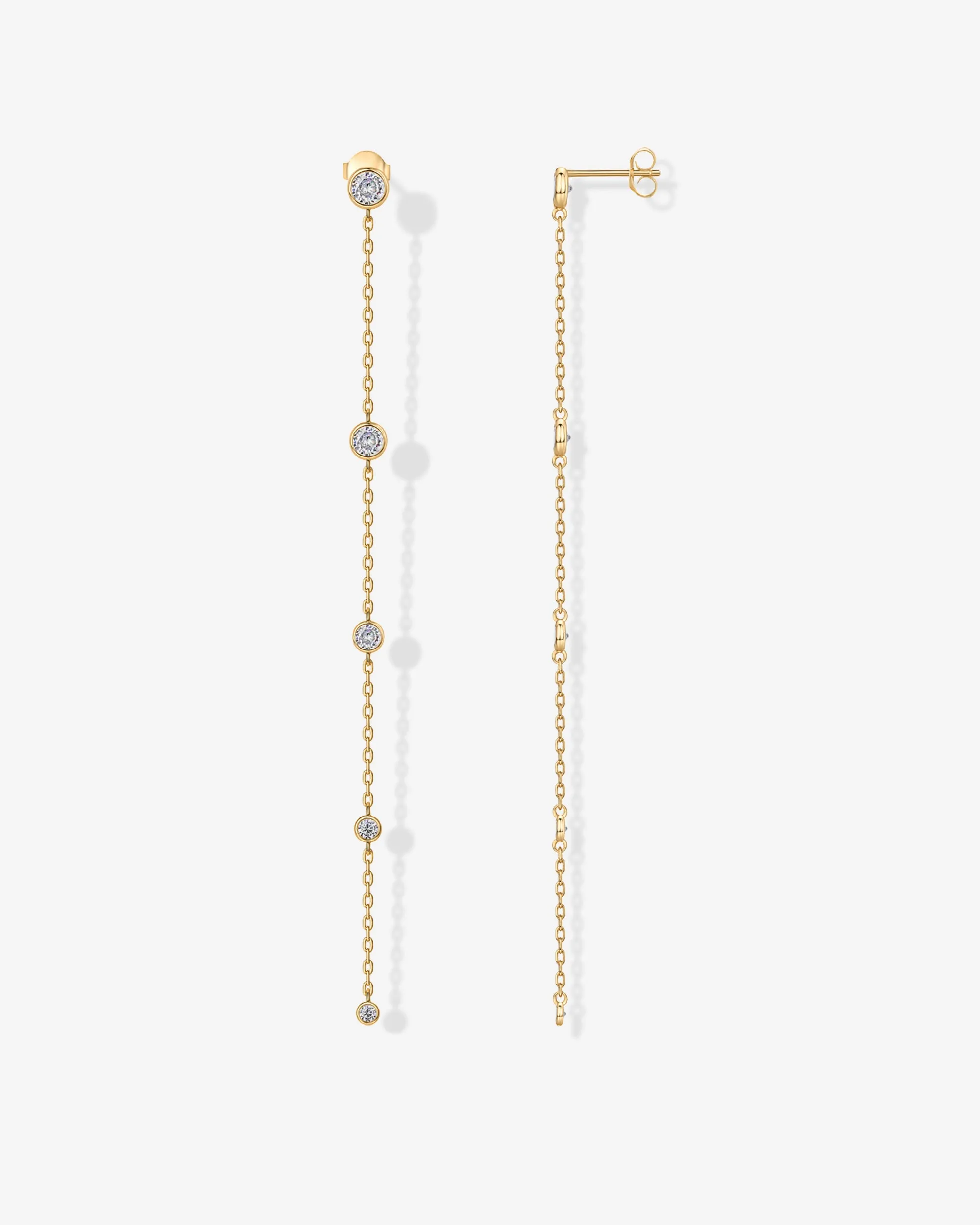 Dazzle Drop Earrings sold by PAVOI