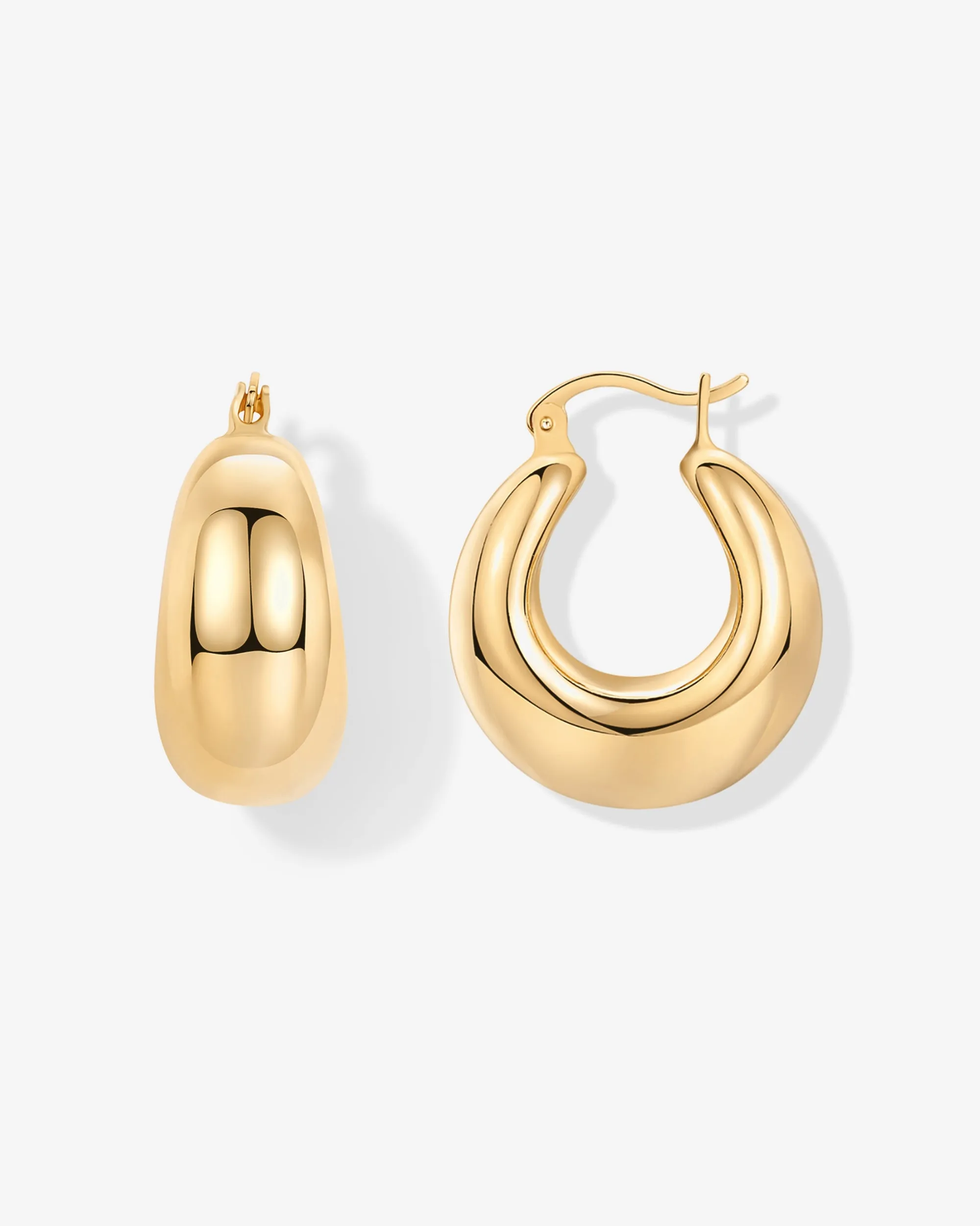Bold Chic Hoops sold by PAVOI