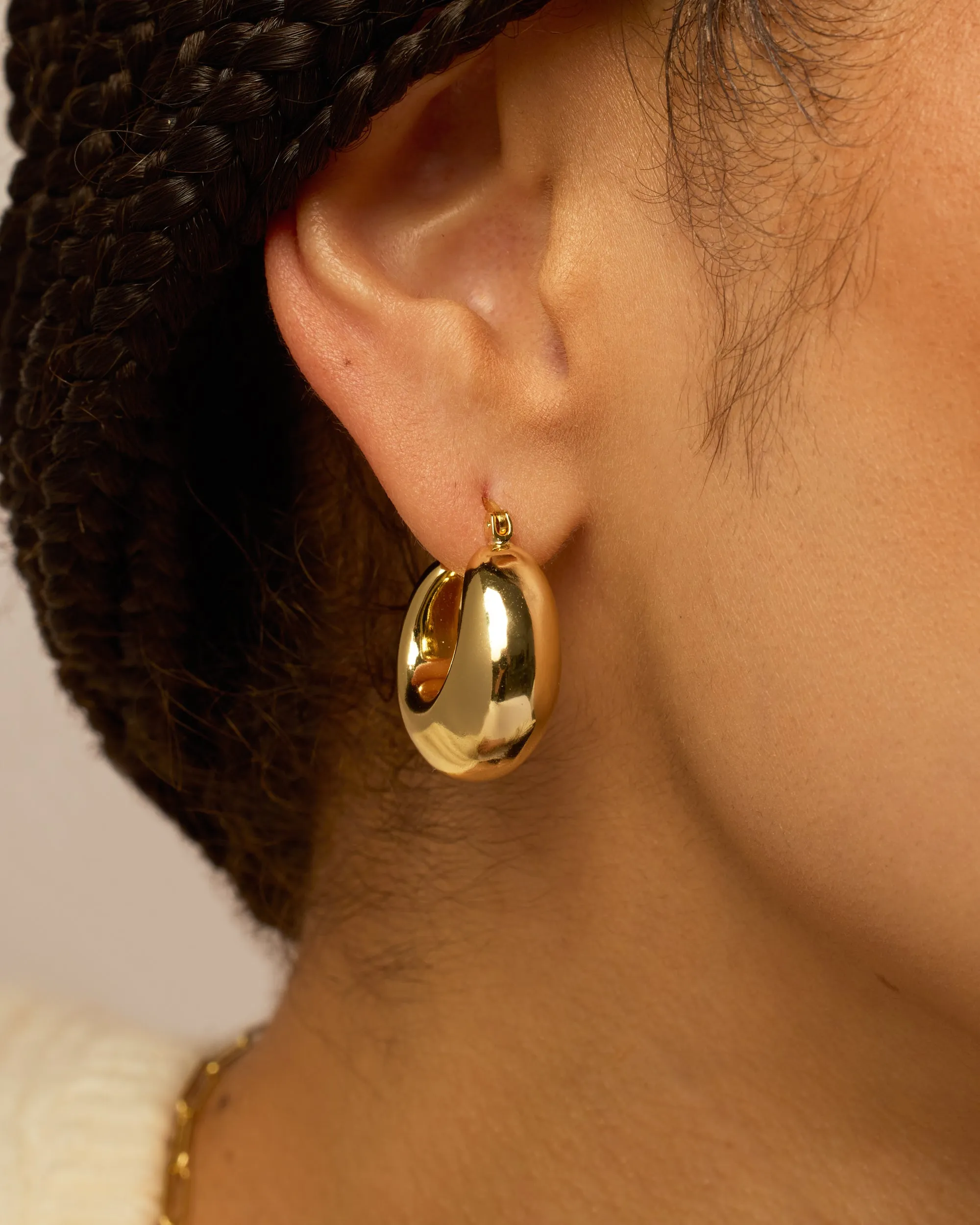 Bold Chic Hoops sold by PAVOI product image thumbnail 2
