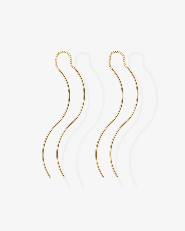 Twist Wavy Threader sold by PAVOI