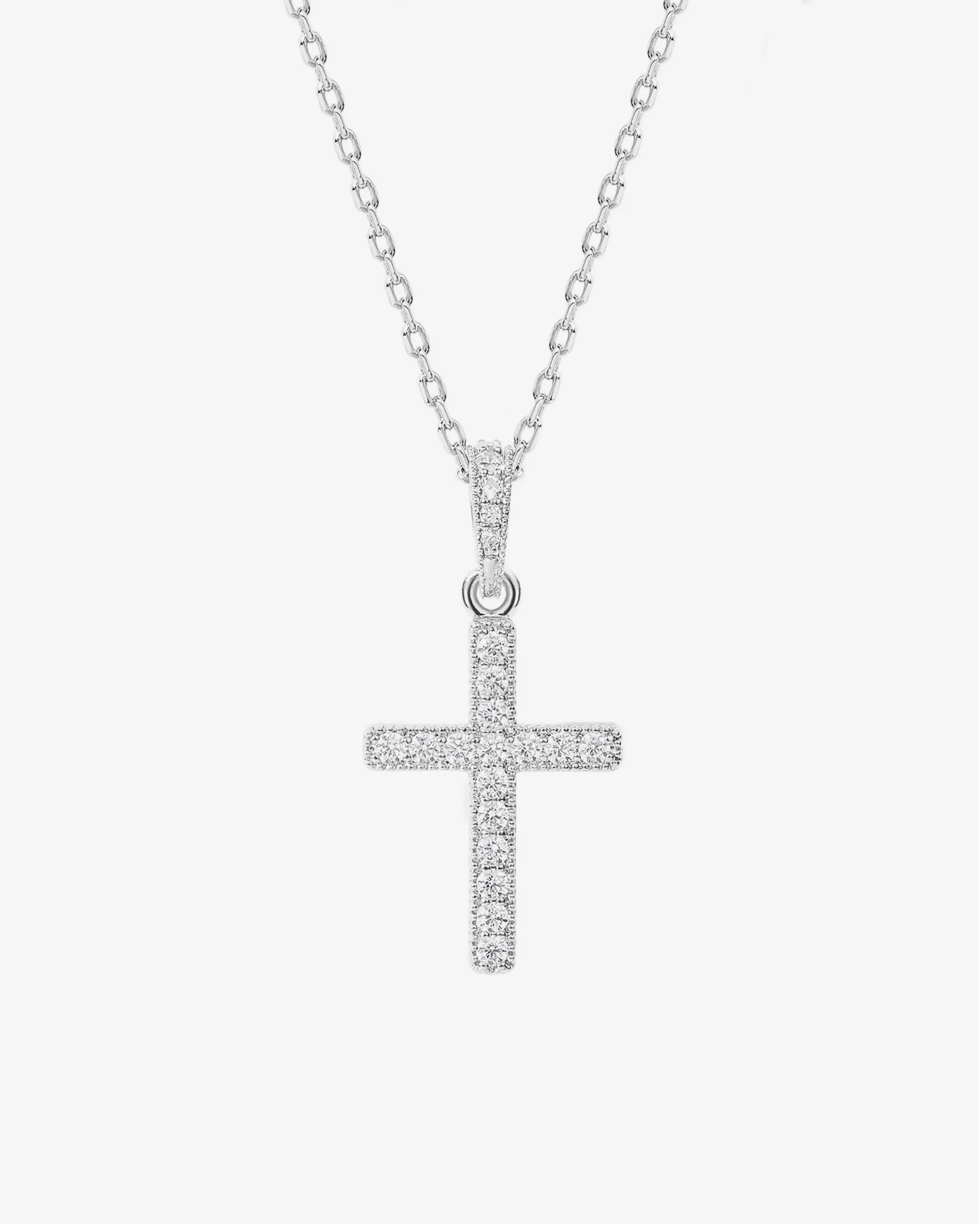 Pavé Cross Necklace sold by PAVOI product image thumbnail 5