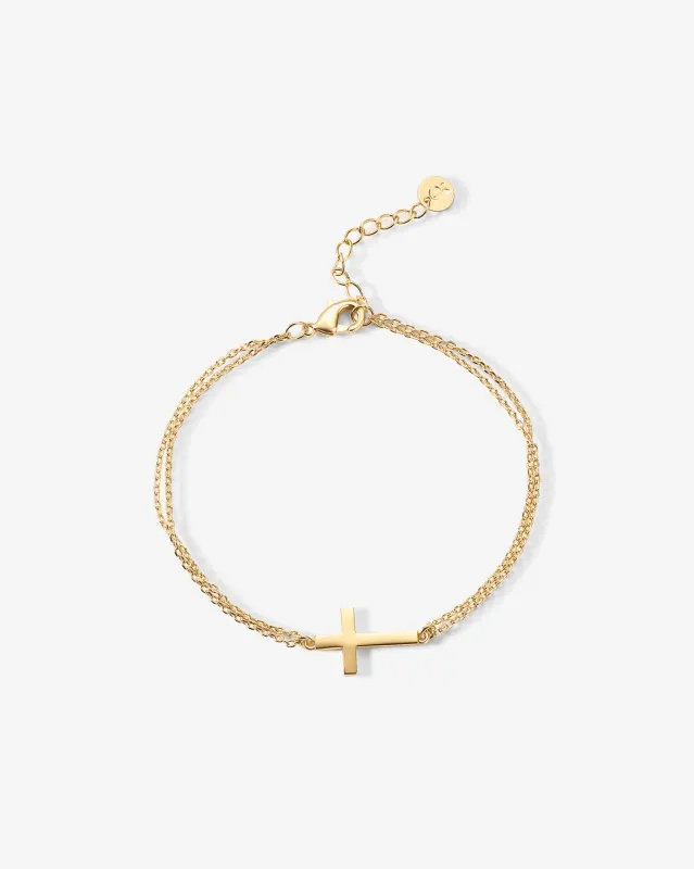 Cross Bracelet sold by PAVOI