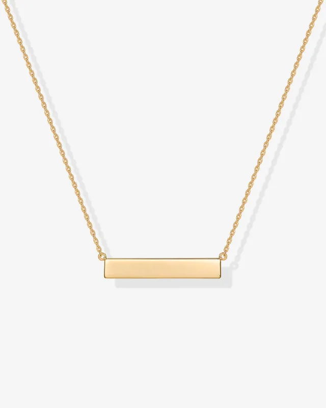 Horizontal Bar Necklace sold by PAVOI
