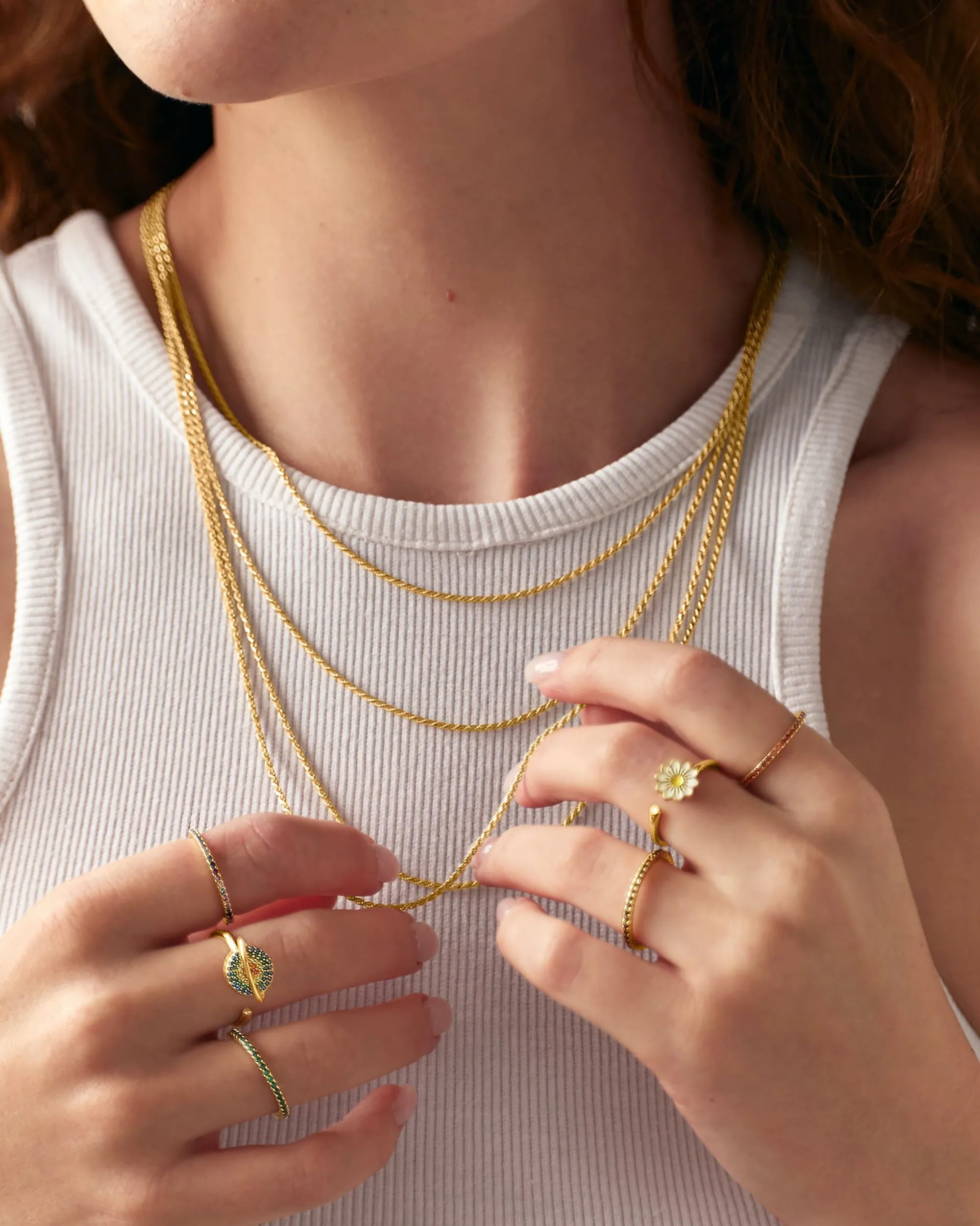 Unique Rope Chain Necklace sold by PAVOI product image thumbnail 3