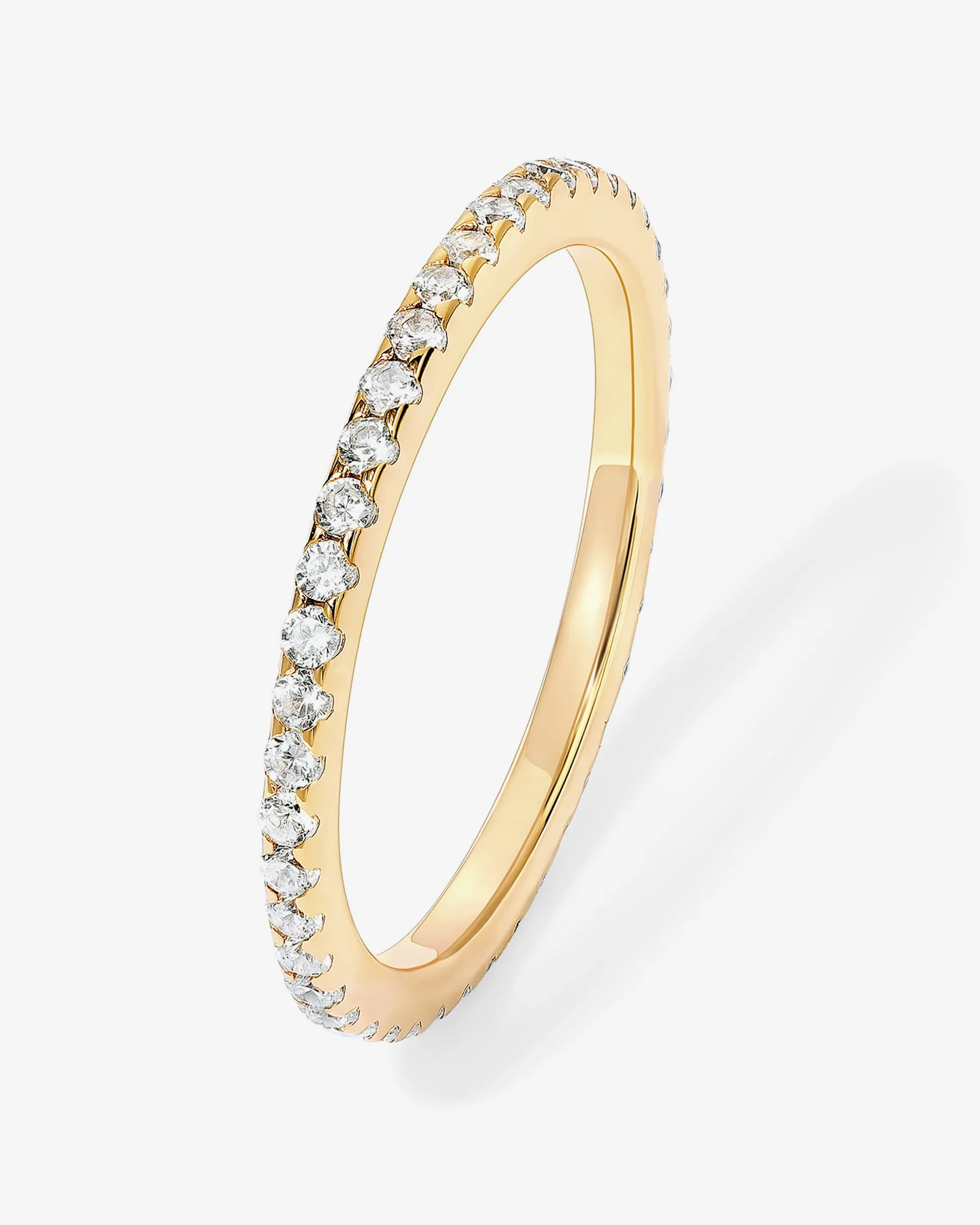 Vermeil Mila Eternity Band sold by PAVOI