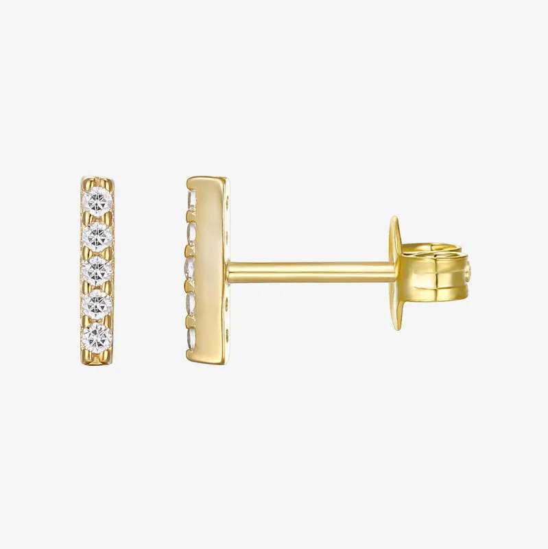 Vermeil August Studs sold by PAVOI