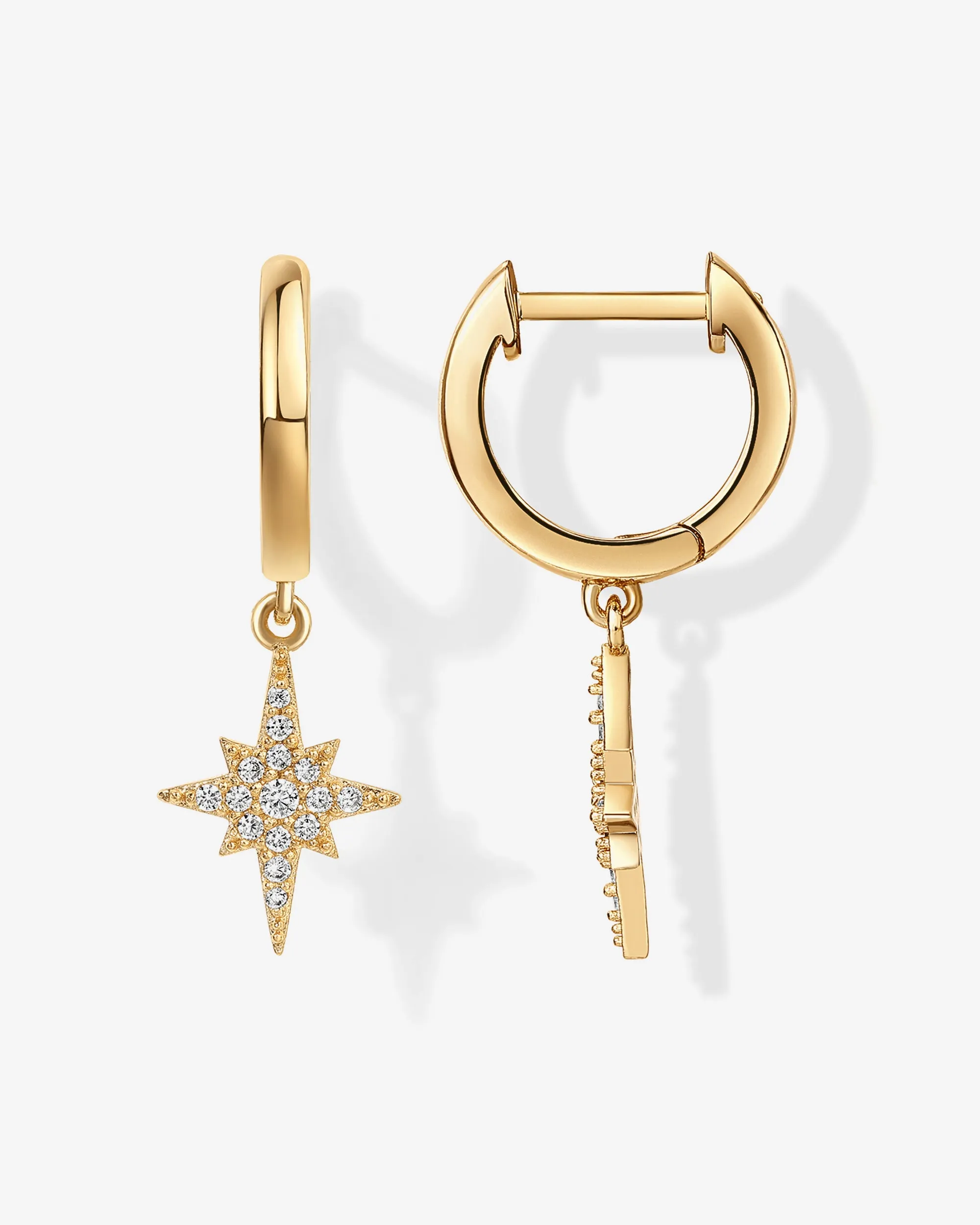 Vermeil Celestial Huggies sold by PAVOI