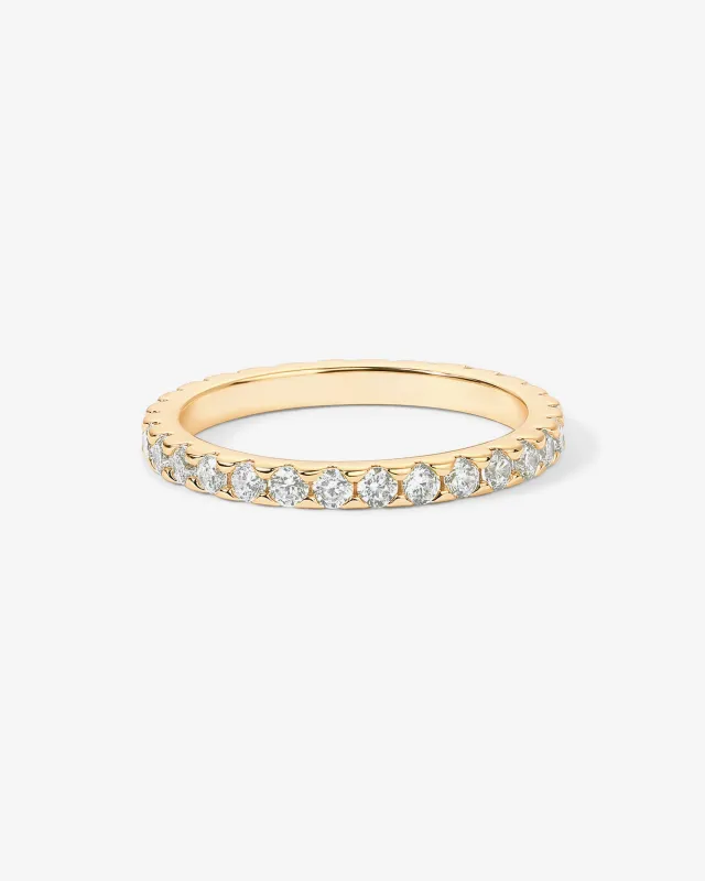 Vermeil Harlow Eternity Band sold by PAVOI