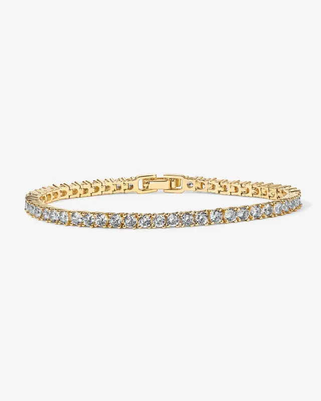 Vermeil Medium Tennis Bracelet sold by PAVOI