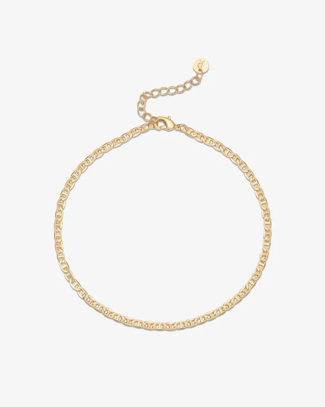 Flat Mariner Anklet sold by PAVOI