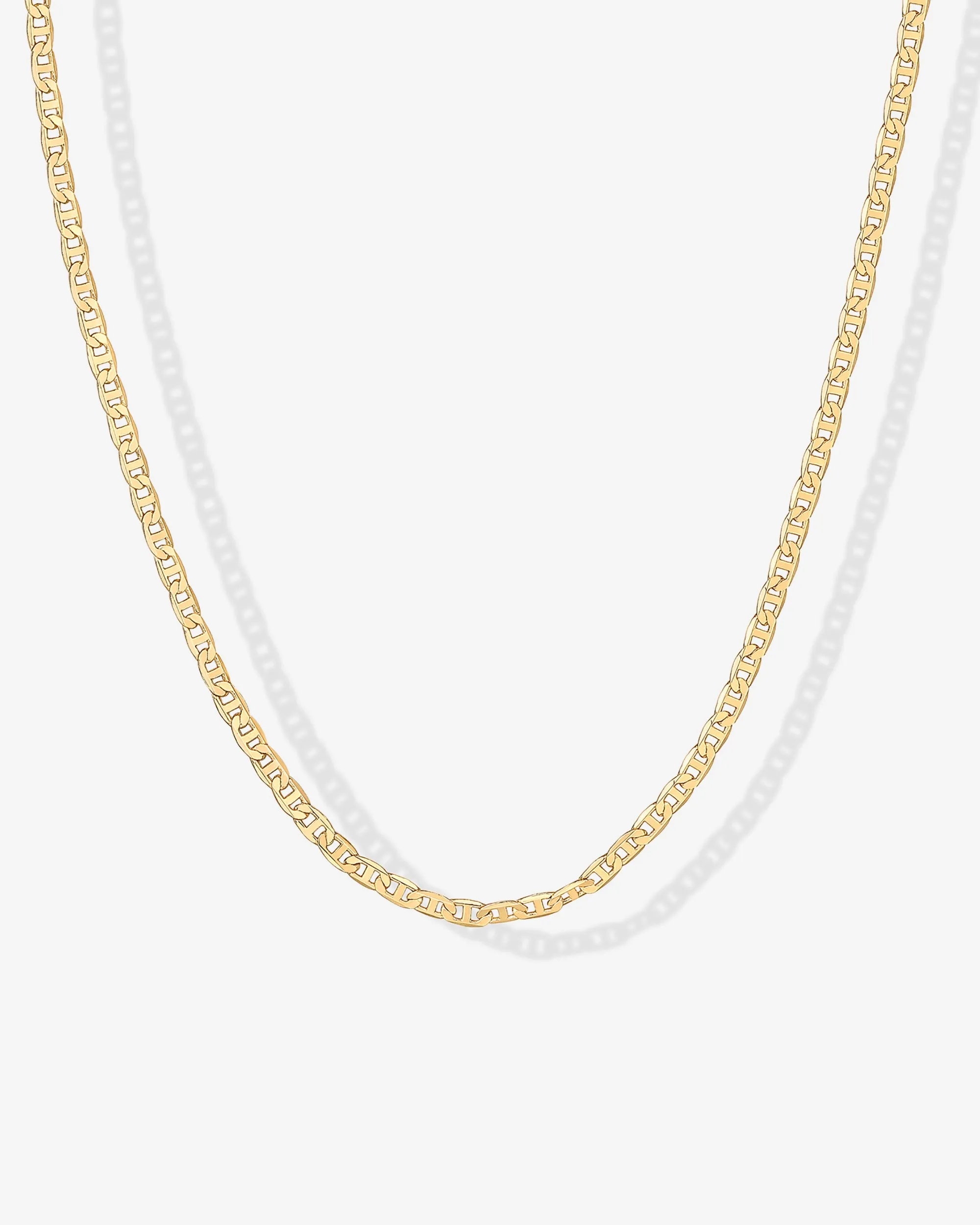 Flat Mariner Necklace sold by PAVOI