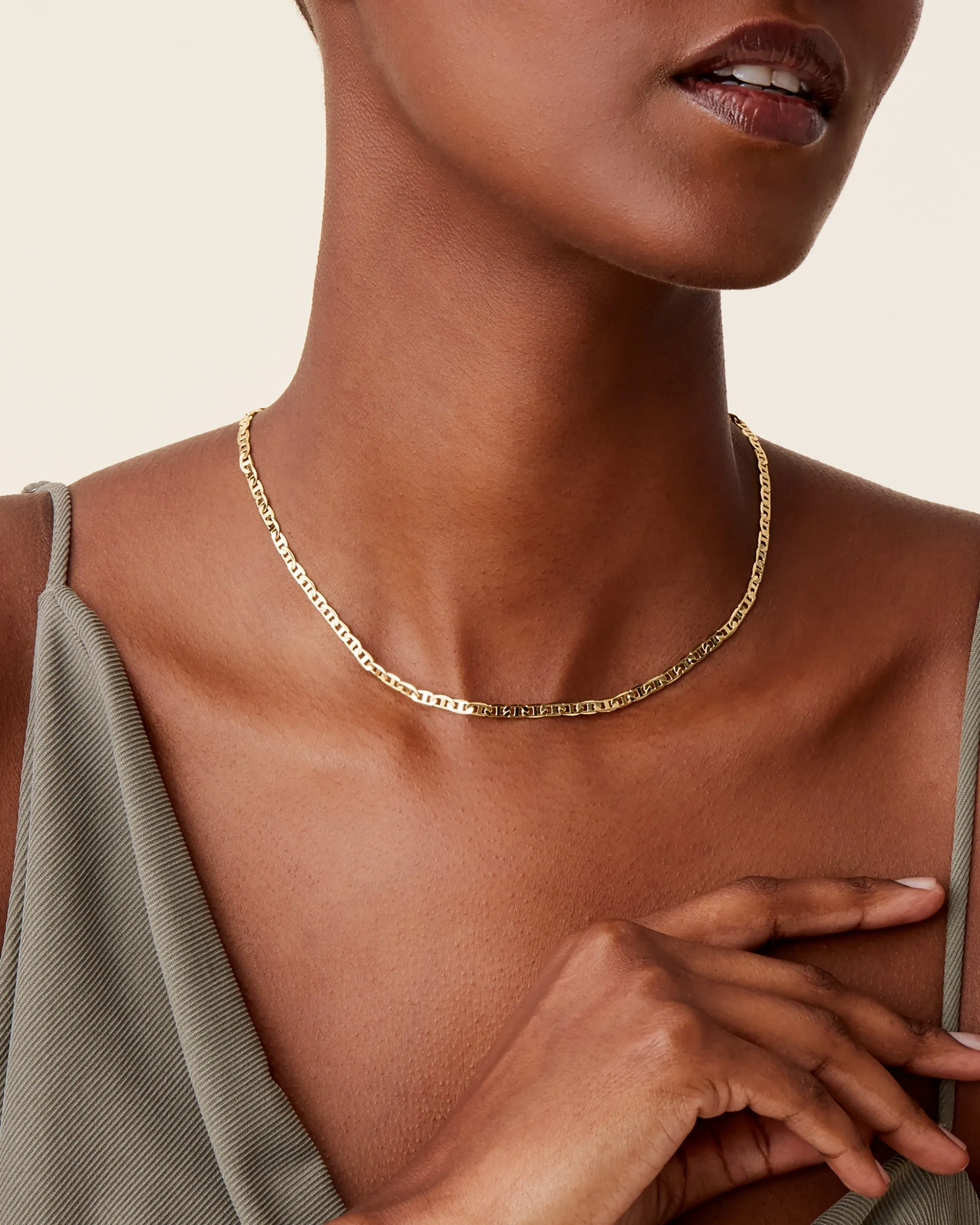 Flat Mariner Necklace sold by PAVOI product image thumbnail 2