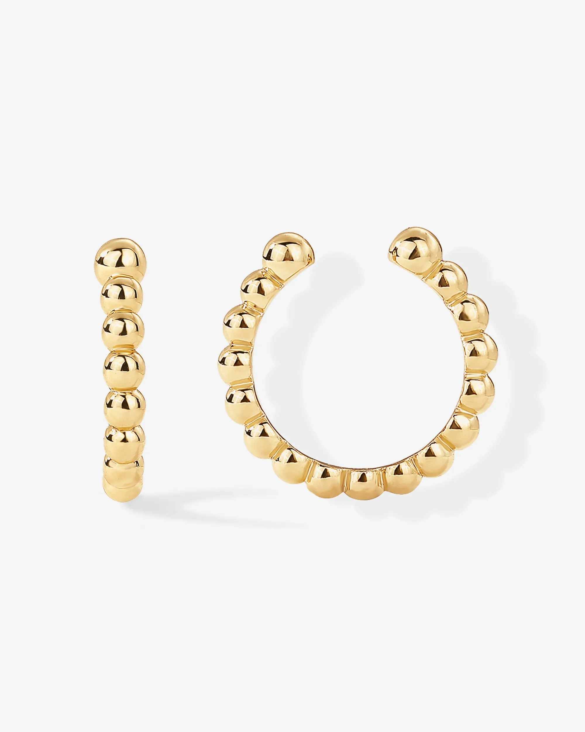 Beaded Ear Cuffs sold by PAVOI