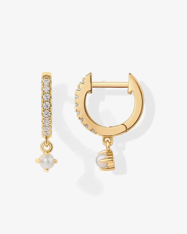 Freshwater Pearl Huggies sold by PAVOI