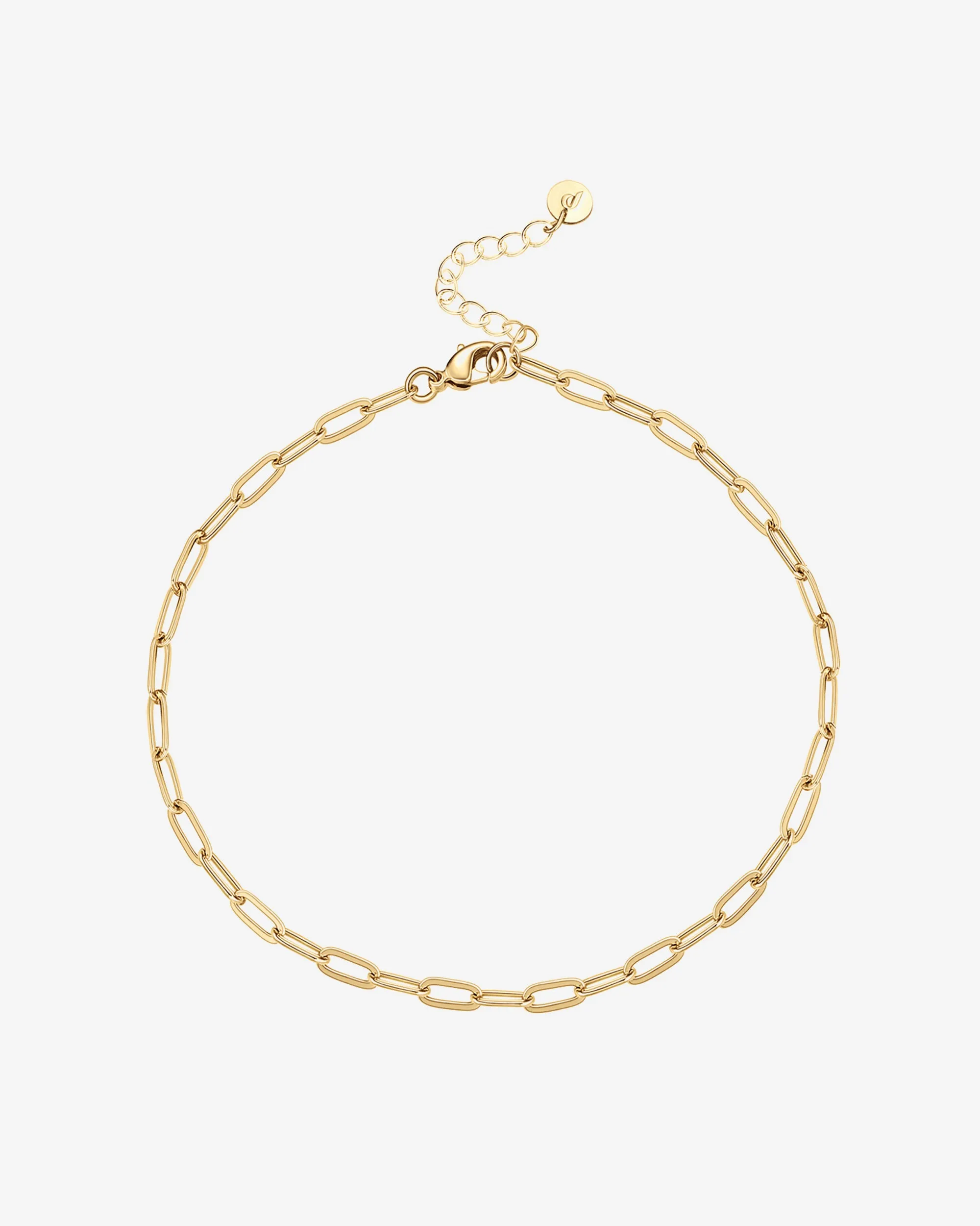 Paperclip Anklet sold by PAVOI product image thumbnail 4