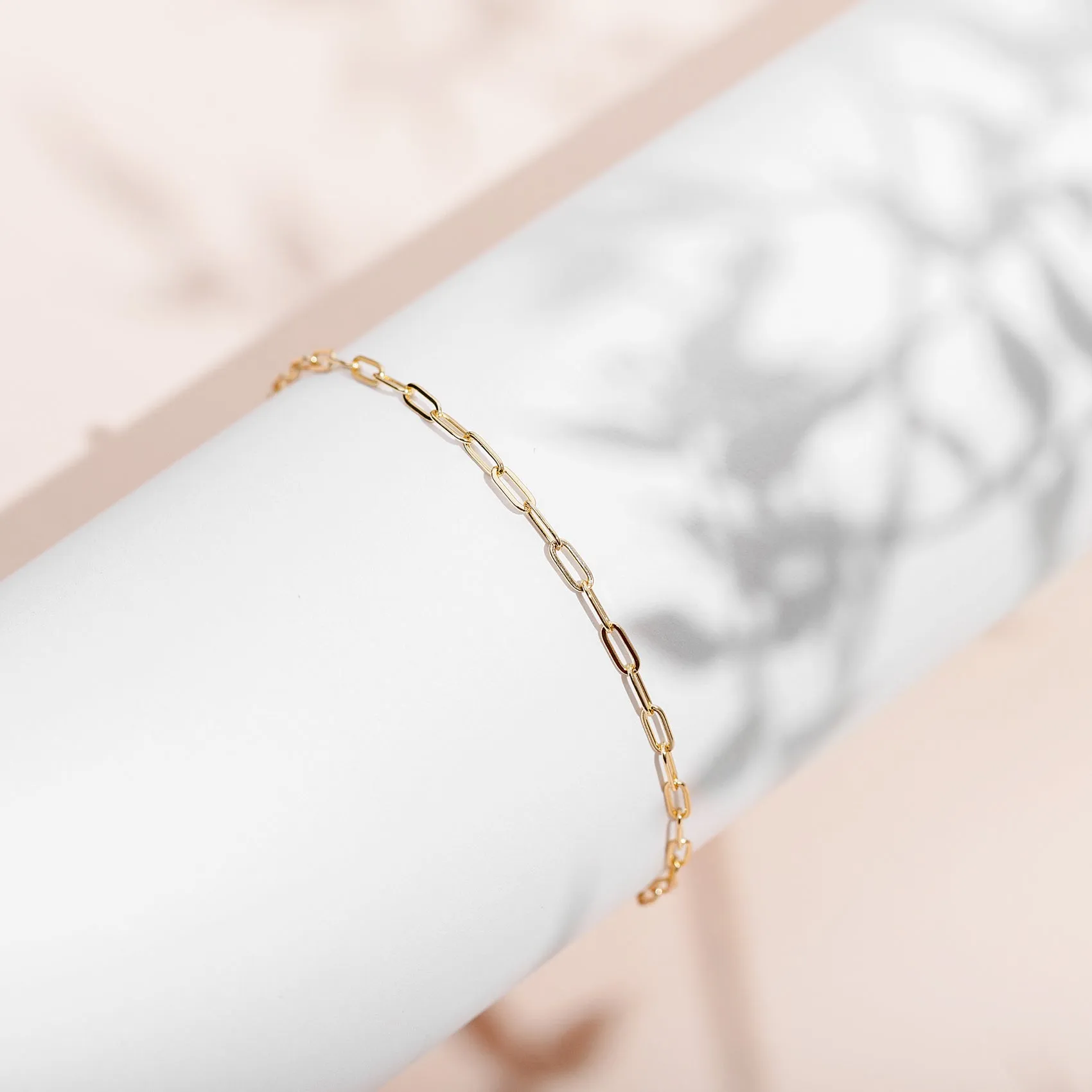Paperclip Anklet sold by PAVOI product image thumbnail 3