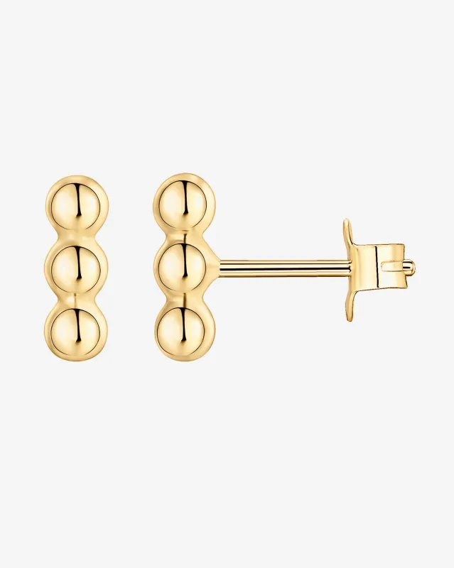 Round Ball Studs sold by PAVOI